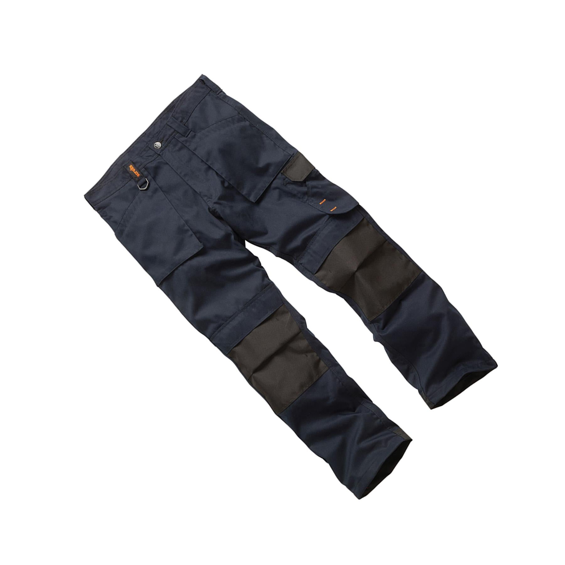 Scruffs Worker Trousers | Trade Hard Wearing Work Trousers NAVY (28S)