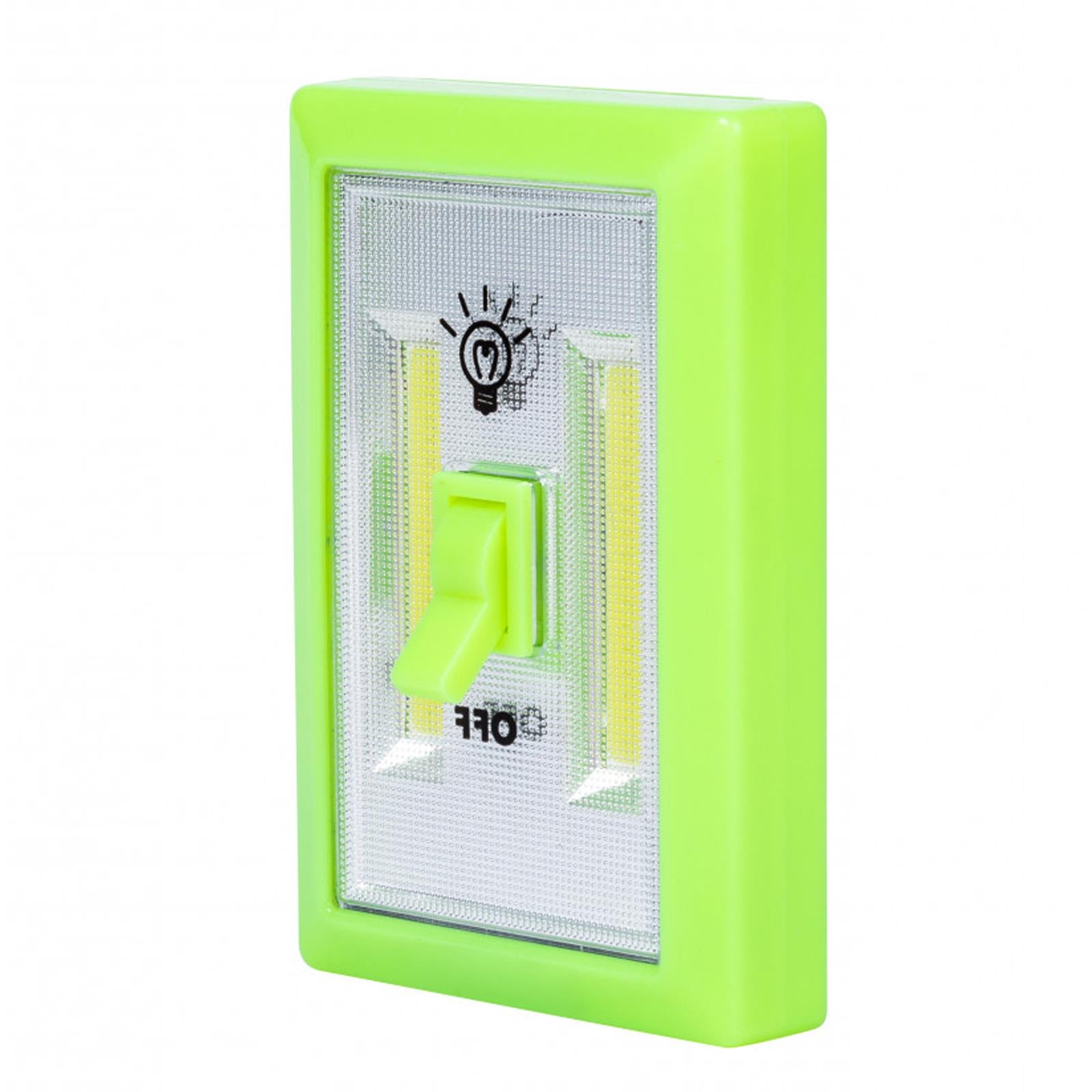 BlueSpot Electralight Glow In The Dark COB Night Light 200 Lumen Wall Mount Light