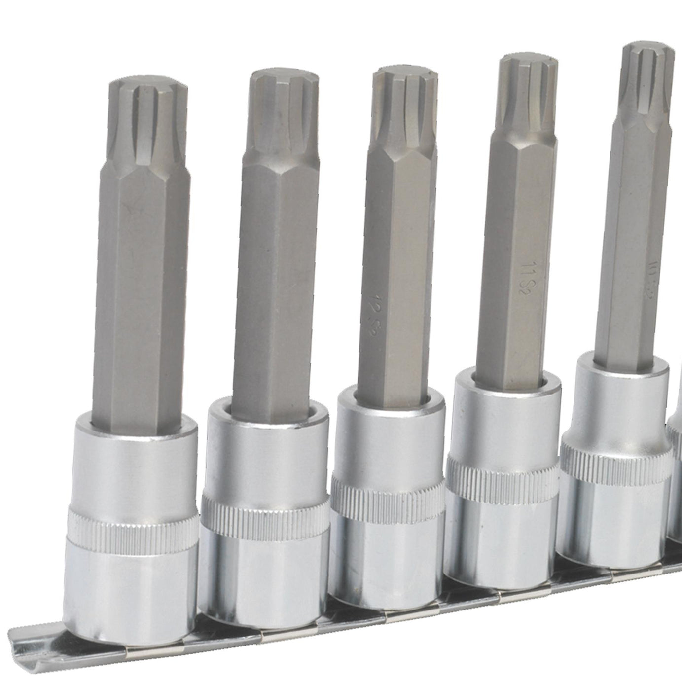 Sealey Ribe Socket Bit Set 7pc 1/2"Sq Drive 100mm