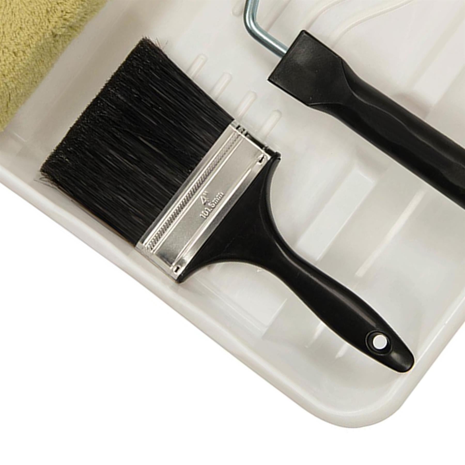 Masonry Roller Set 3Pc Extra Long Pile Acrylic Roller With Woven Fabric