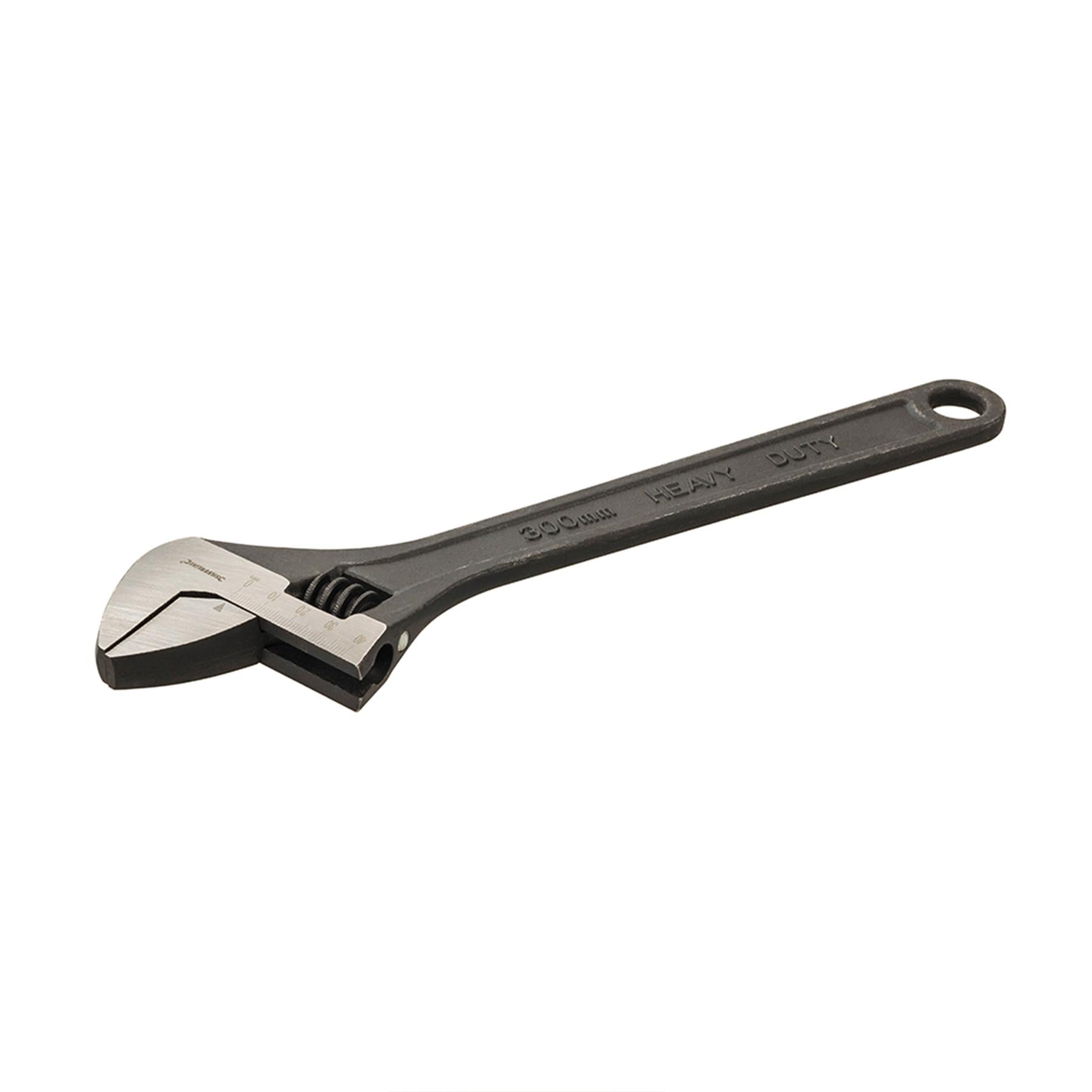 Expert Adjustable Wrench Length 250mm - Jaw 27mm Precision-Ground Slides