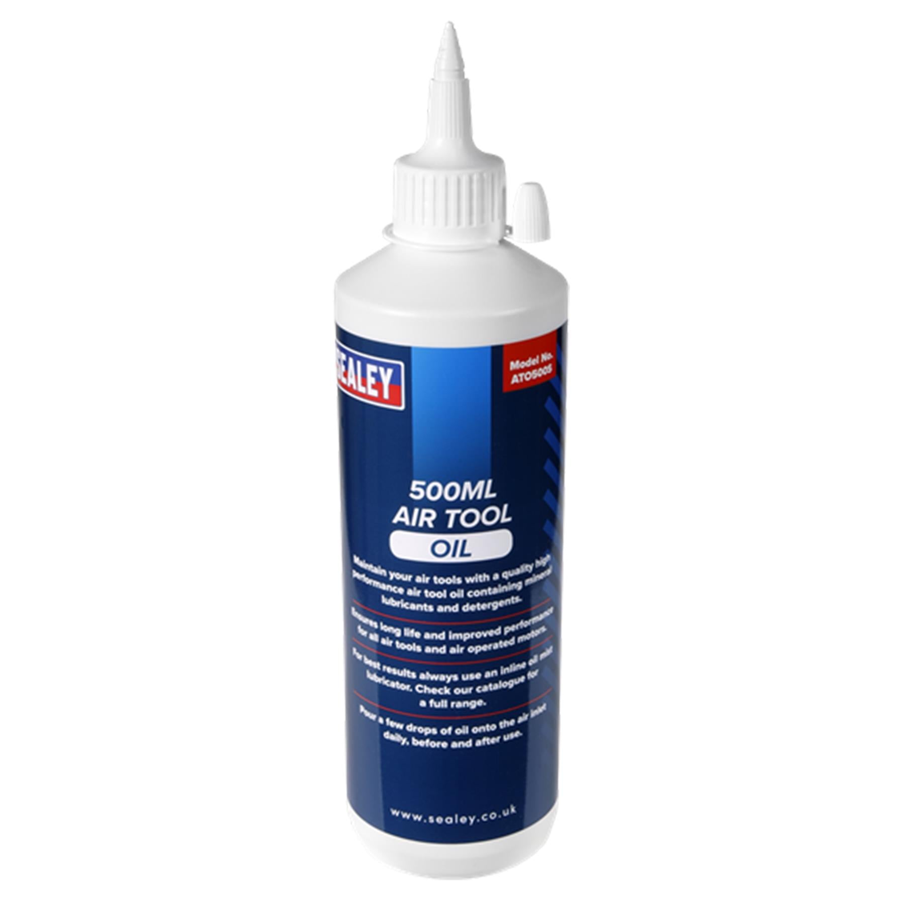 Sealey Air Tool Oil 500ml Pack of 12