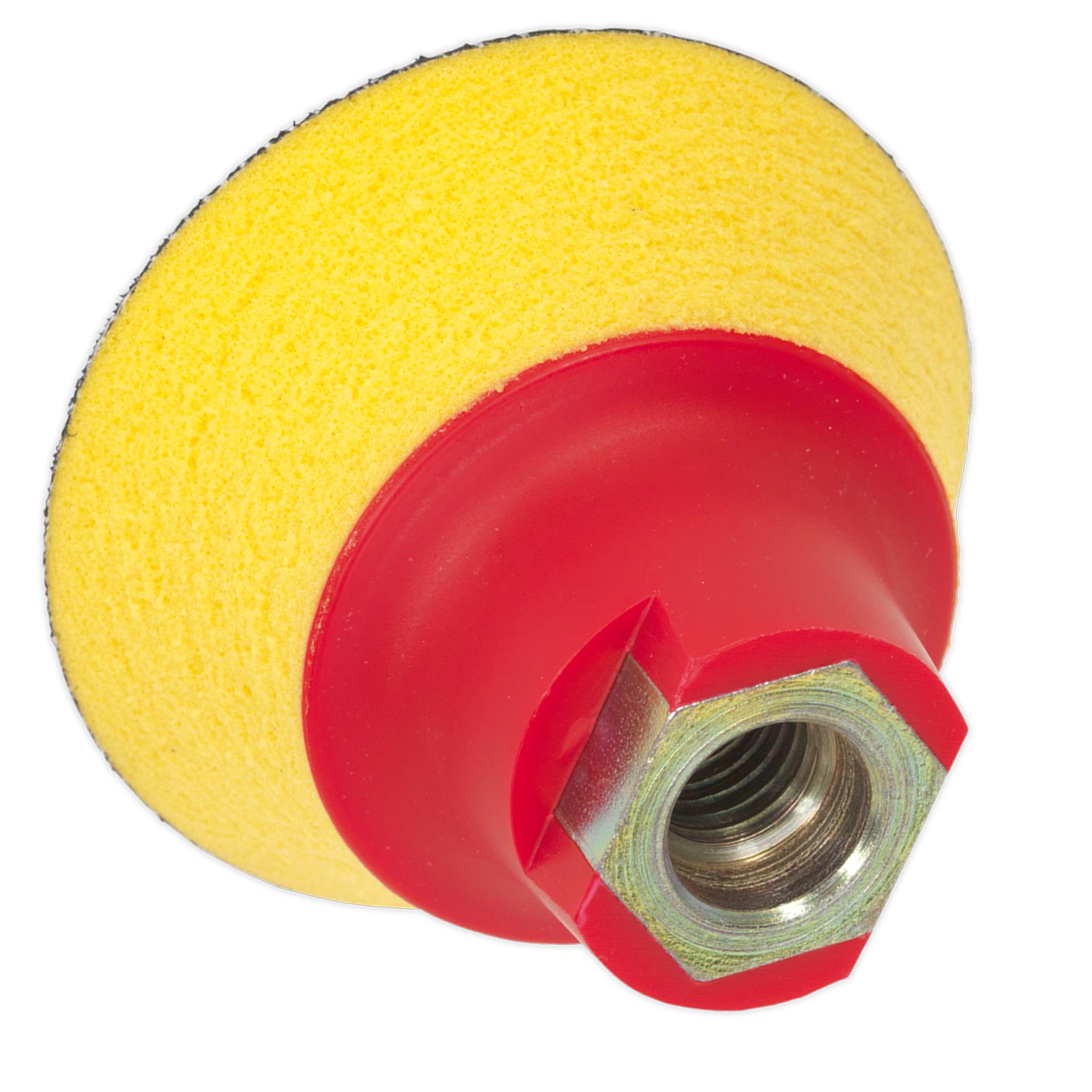 Sealey Hook & Loop Ultra-Soft Backing Pad 75mm M14 x 2mm