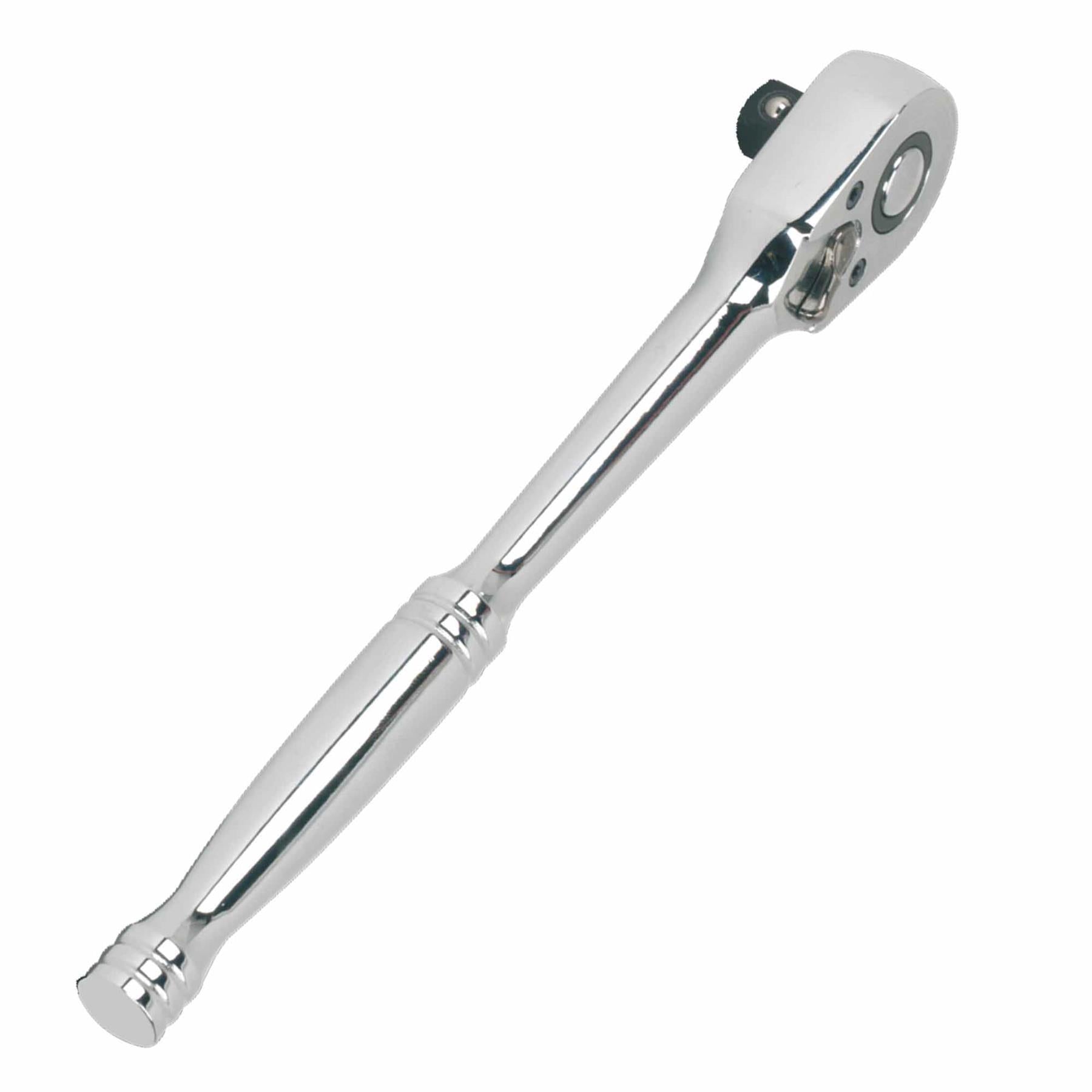 Ratchet Wrench 1/4"Sq Drive Pear-Head Flip Reverse. Sealey
