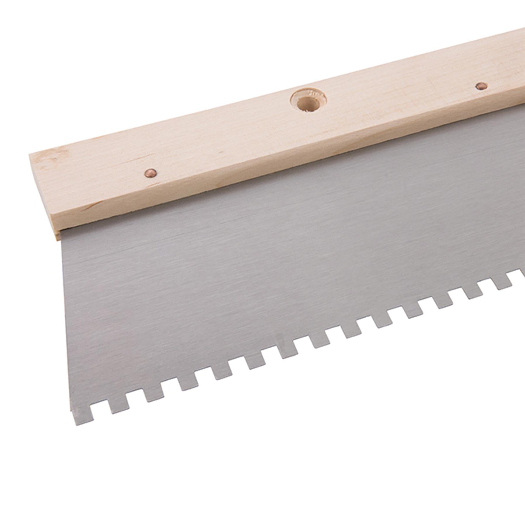 Adhesive Comb 6mm Teeth Floor Wall Tile Grout Plaster Spreader DIY 250mm Long