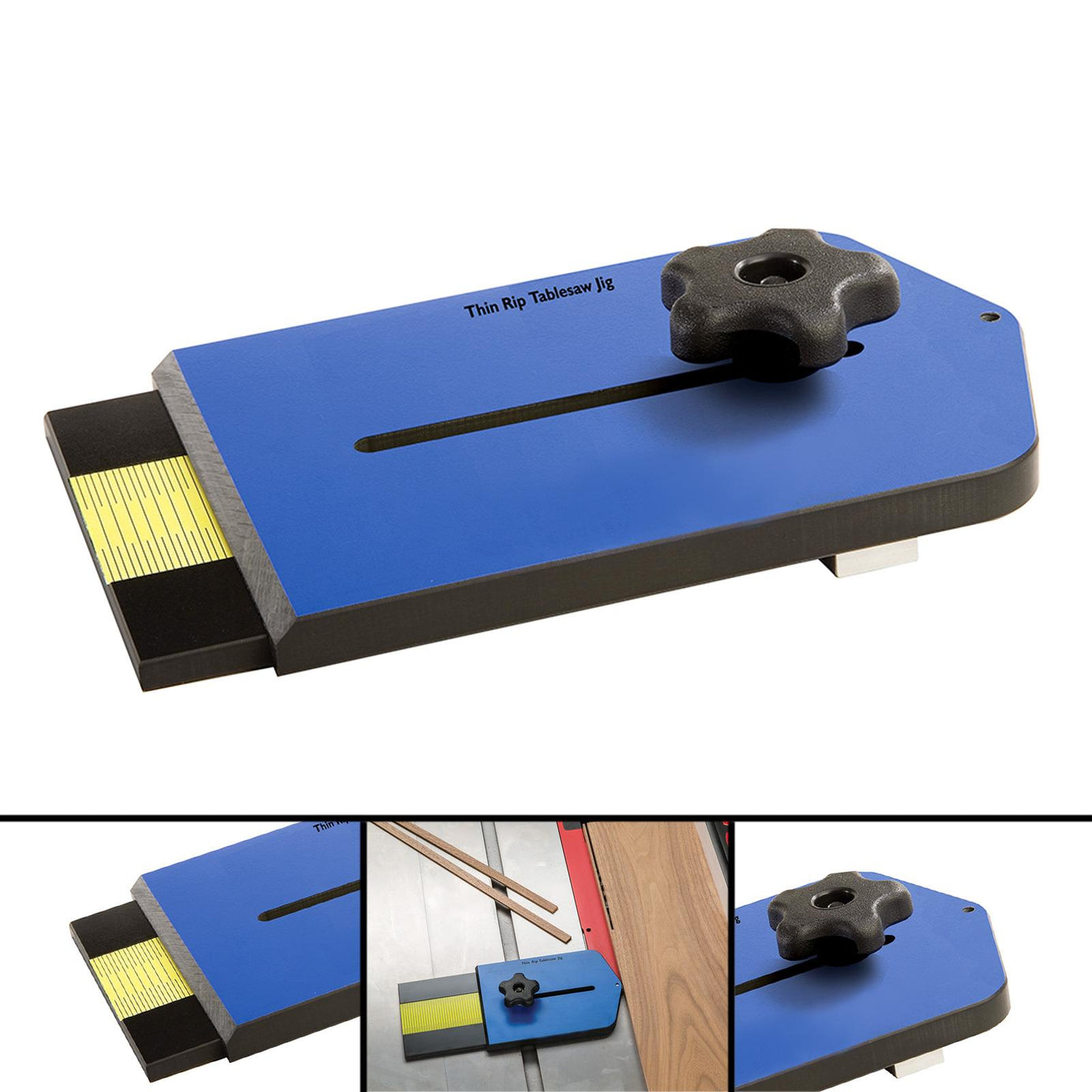 Table Saw Thin Rip Jig 35 x 144mm (1-3/8" - 5-11/16") Easier Cutting Of Strips