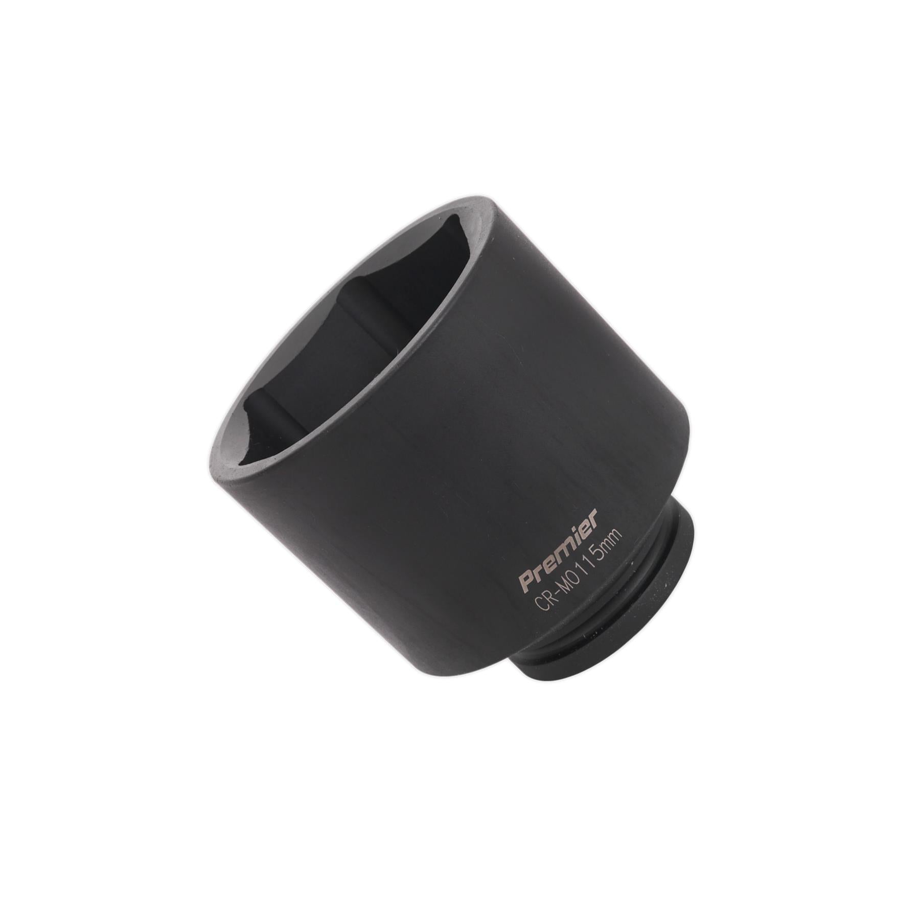 Sealey Impact Socket 115mm Deep 1"Sq Drive Chrome Molybdenum Lifetime Guarantee