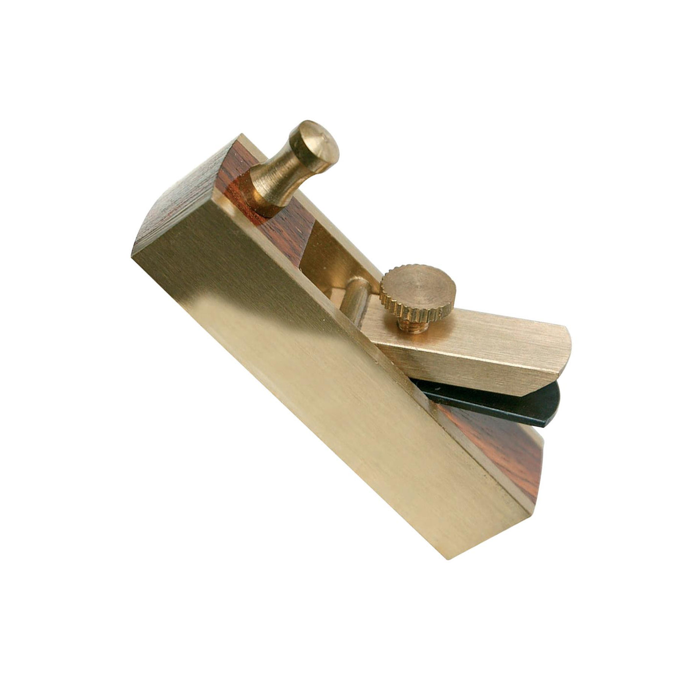 72mm BRASS & ROSEWOOD Mini Block Plane - Woodwork Carpentry Precise Planer