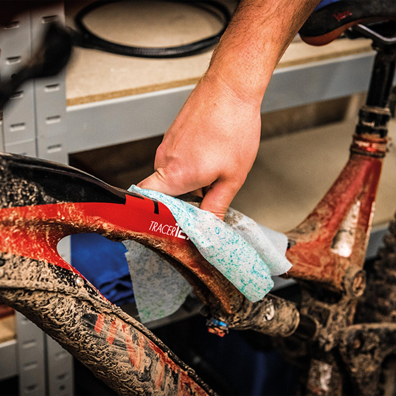 6 x Heavy Duty Tough Abrasive Wipes 75pk Bigger And Tougher Than Regular Wipes