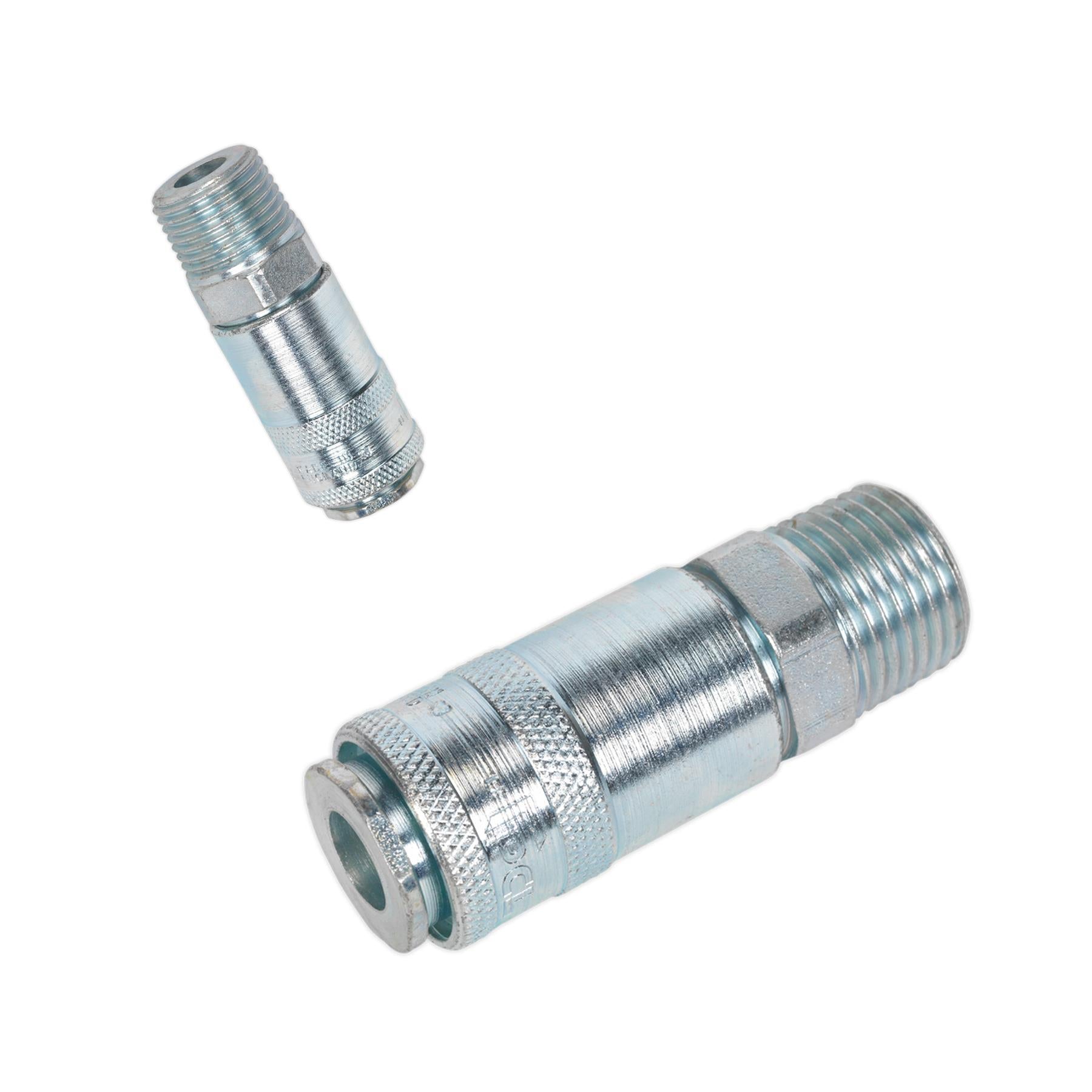 Sealey Coupling Body Male 1/2"BSPT Use With All Types Of Wrenches
