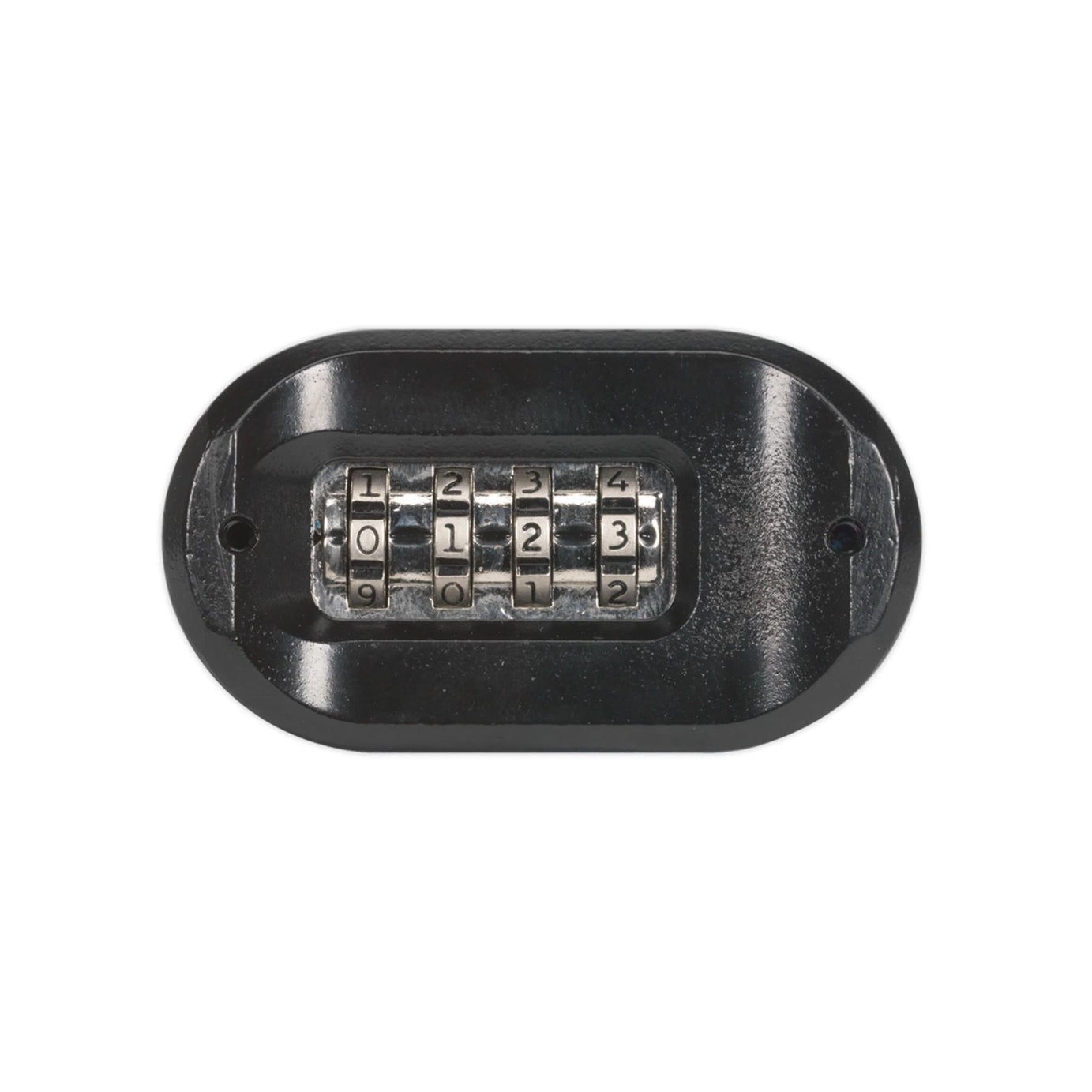 Sealey Steel Body Combination Padlock Shrouded Shackle 62mm