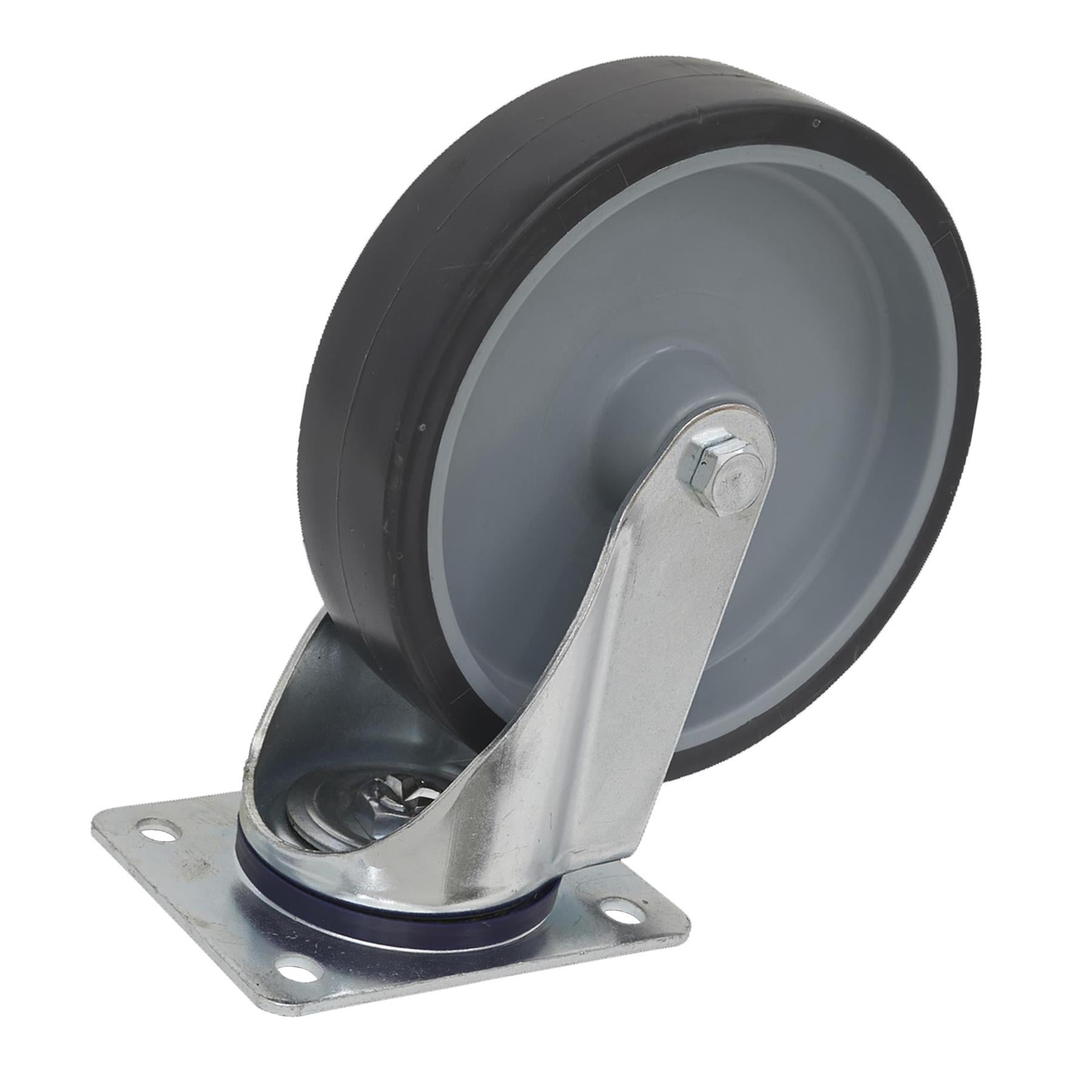 Sealey Medium-Duty Thermoplastic Swivel Castor Wheel 50mm