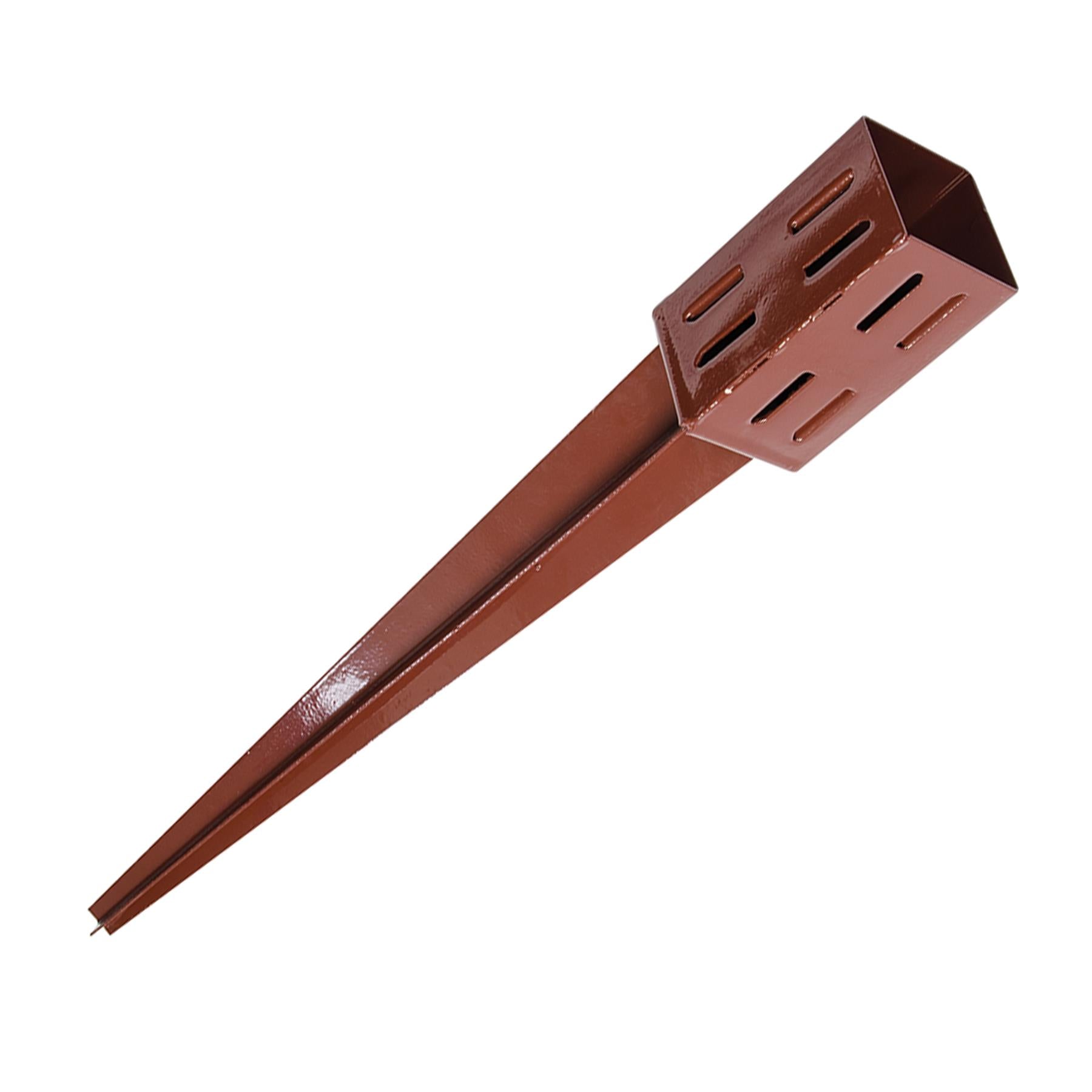 Easy-Grip Post Spike 75 X 75 X 750mm - 4 finned spike for securing fence posts