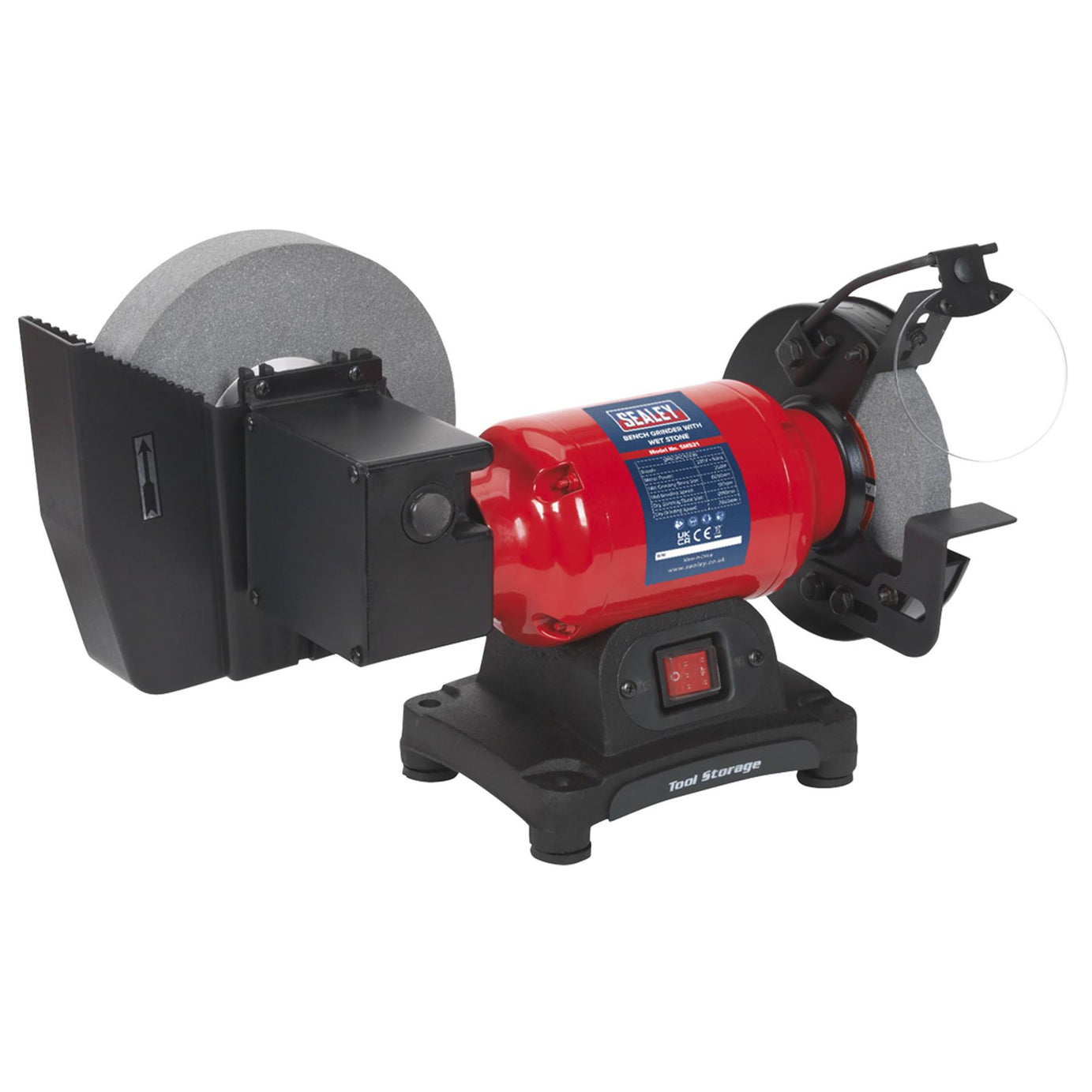 Sealey Bench Grinder Wet & Dry 200/150mm 250W/230V