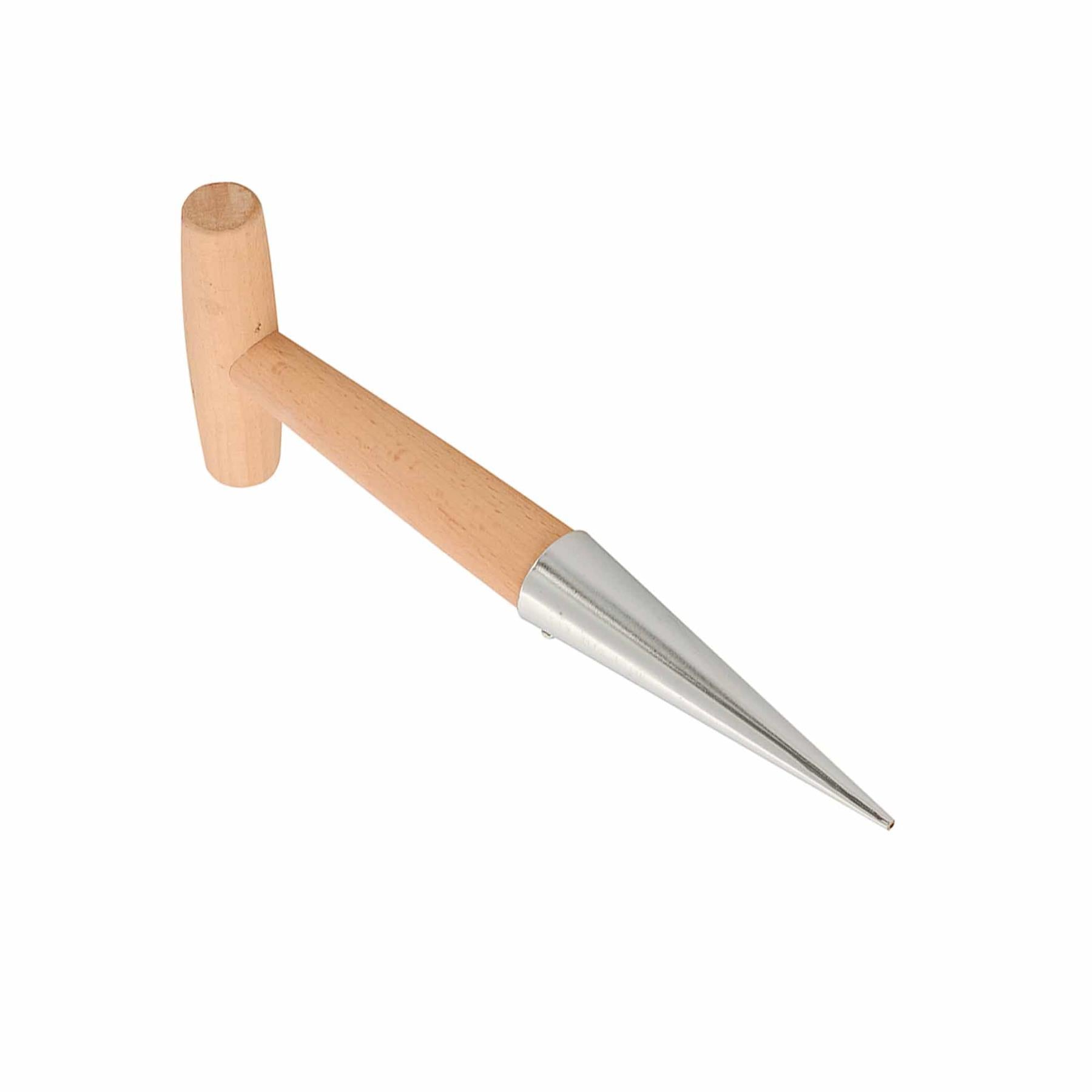 Traditional Garden Dibber 270mm Wooden Gardening Planting Seeds Bulbs Soil Tool