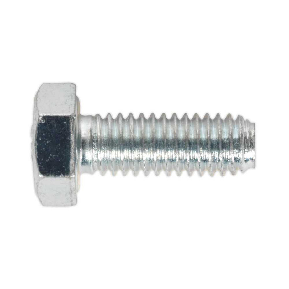 Sealey HT Setscrew M6 x 16mm 8.8 Zinc Pack of 50