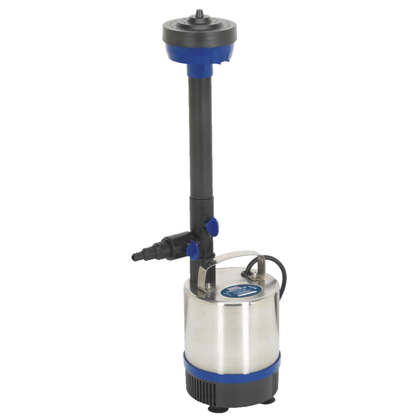 Submersible Pond Pump Stainless Steel 3000L/hr 230V Sealey