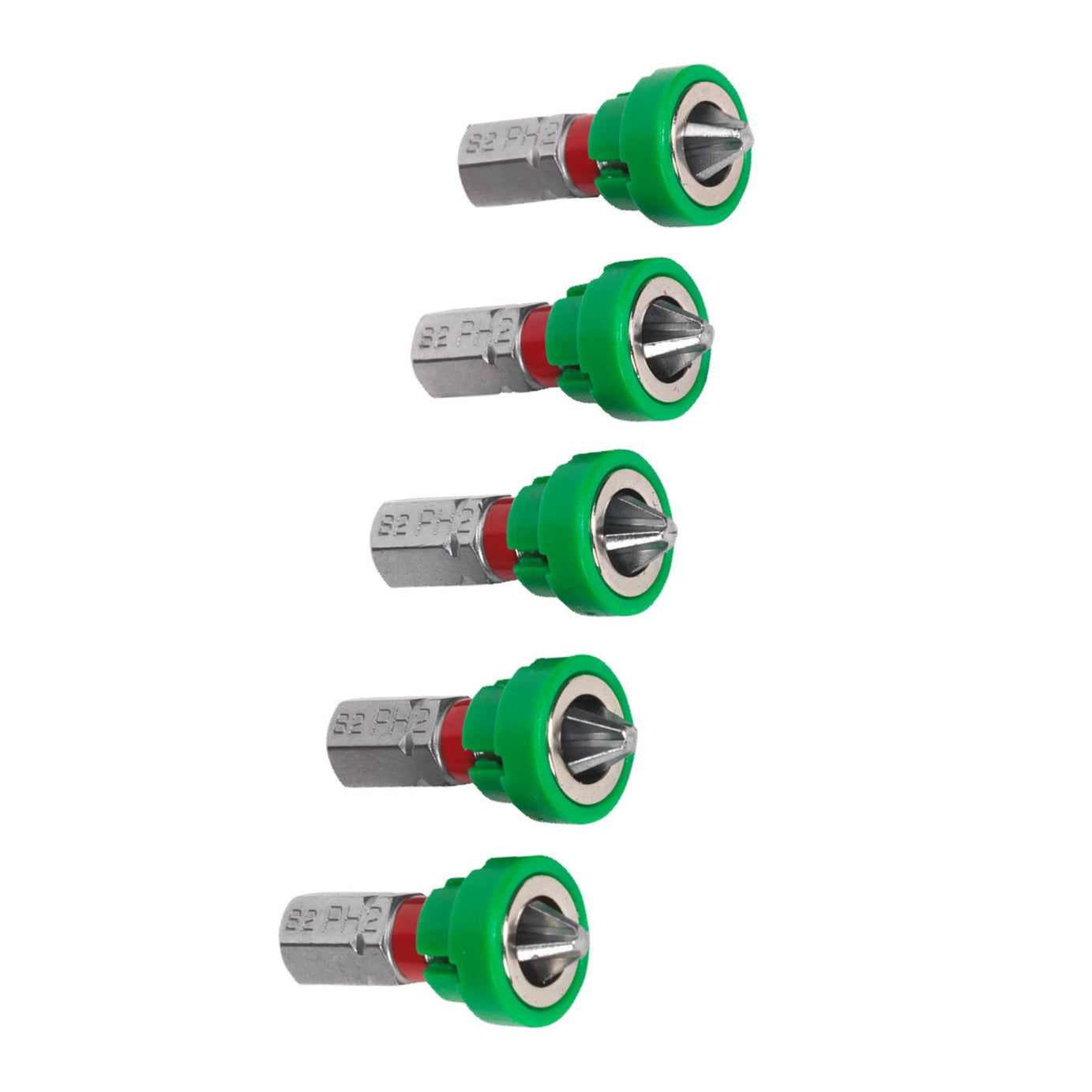 Sealey Power Tool Bit Phillips #2 + Magnetic Holder S2 25mm Pk of 5