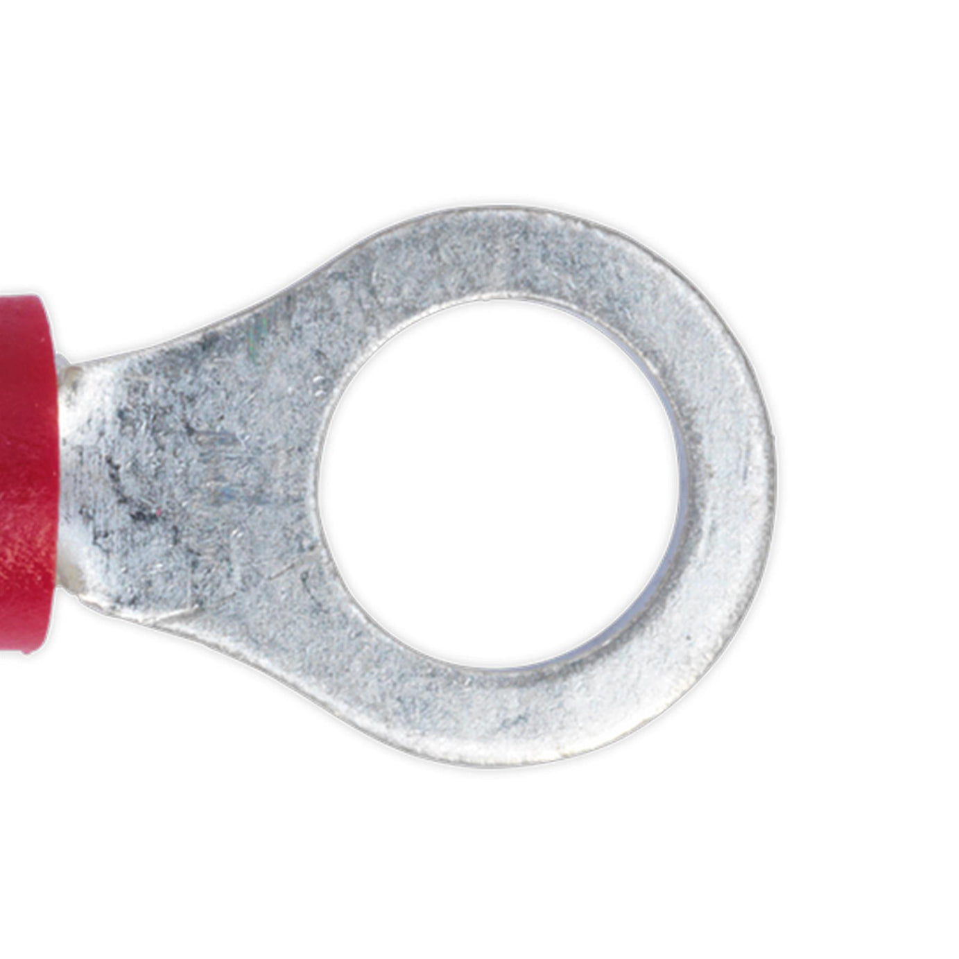 Sealey Easy-Entry Ring Terminal Ø5.3mm (2BA) Red Pack of 100