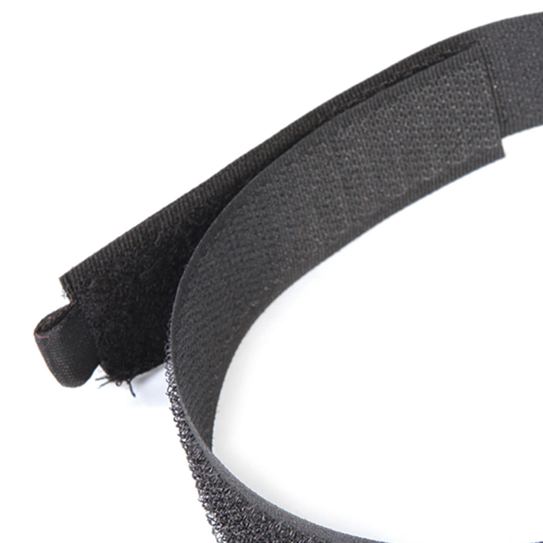 Hook and Loop 450mm Black Nylon strap strapping Cable Ties with buckle Band luggage Strap