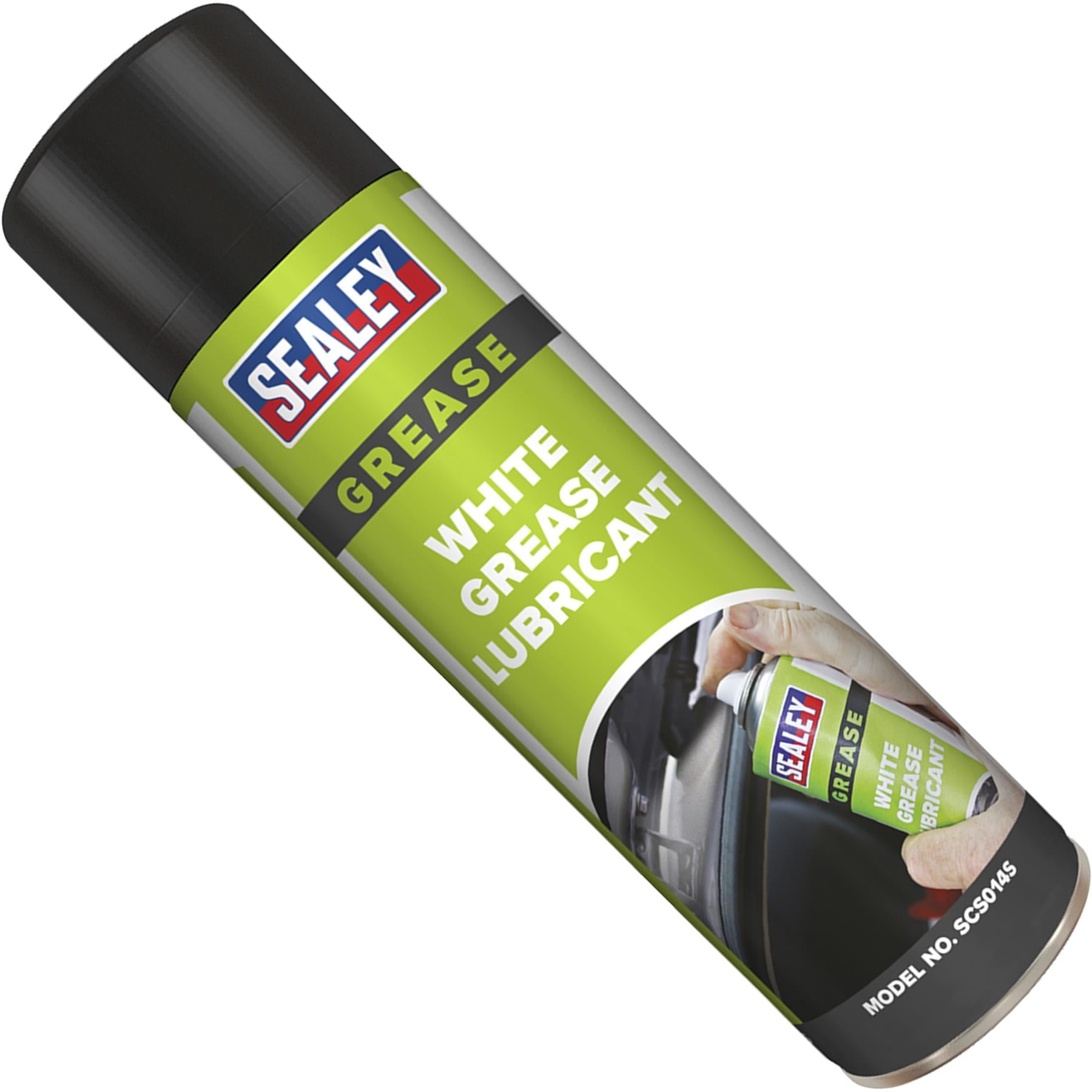 Sealey White Grease Lubricant 500ml Pack of 6