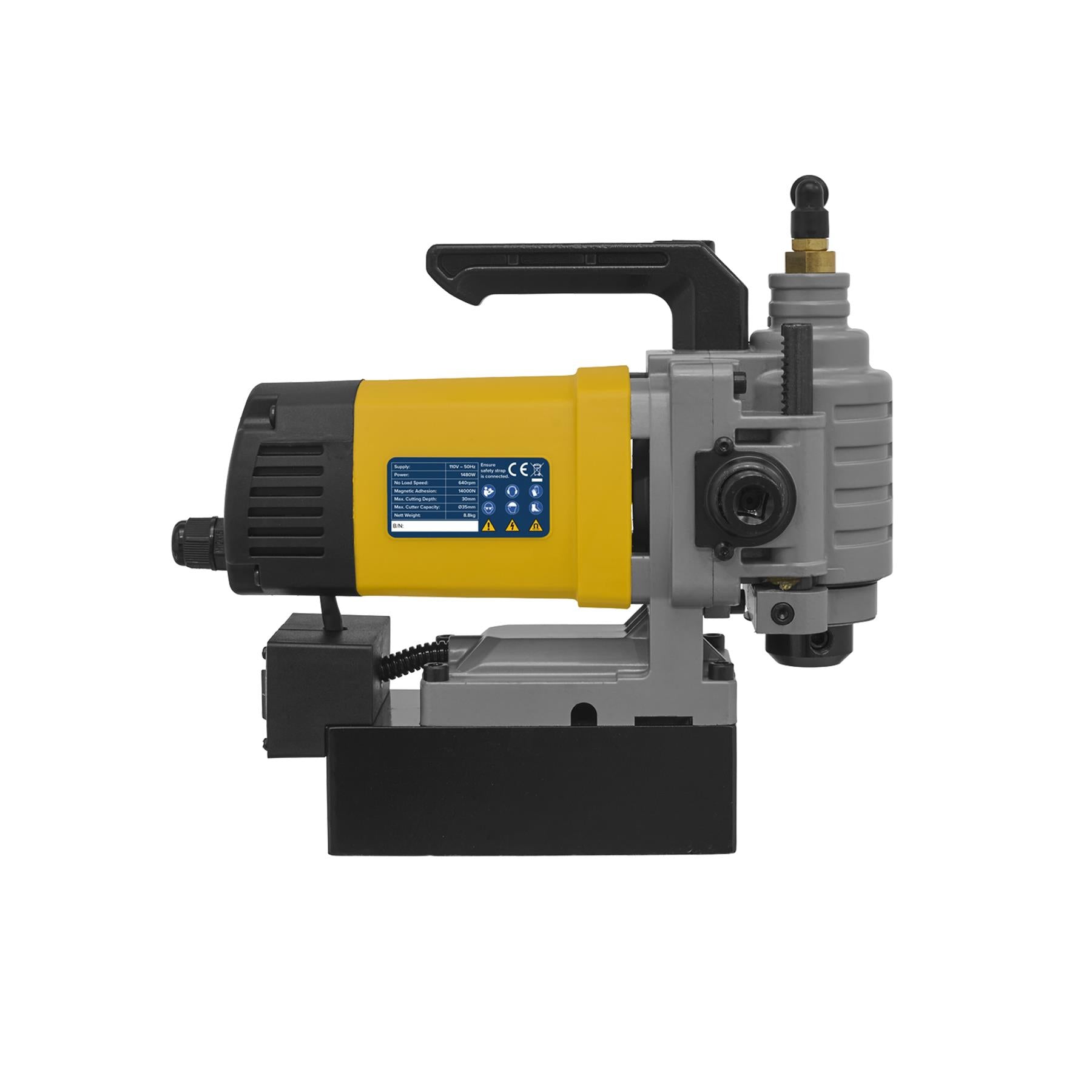Sealey Low Profile Magnetic Drilling Machine 35mm 110V
