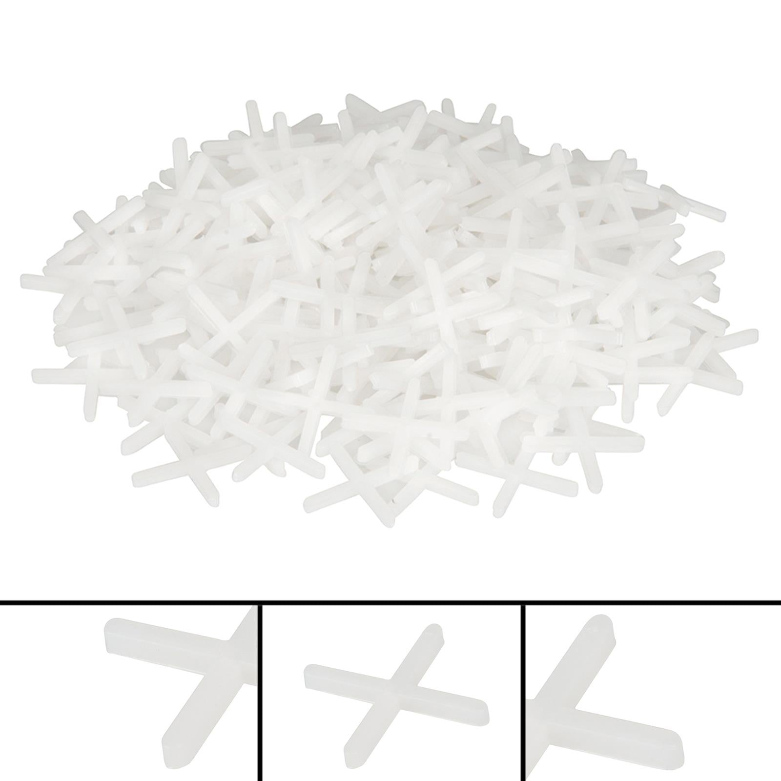 1000Pk Tile Spacers 2mm Floor Wall Tiling Spacing Grout Decorating DIY