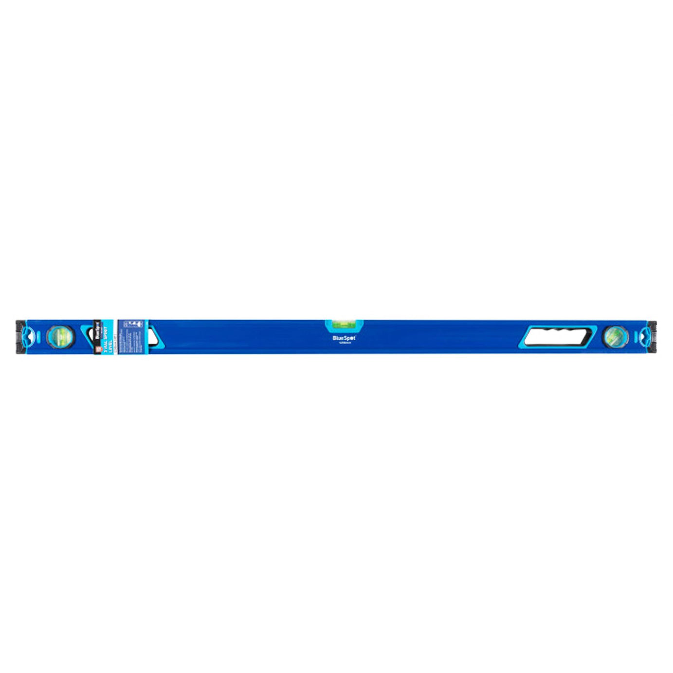 BlueSpot Spirit Level 1200mm 4Ft 48in 120cm 3 Vial Shockproof Levels