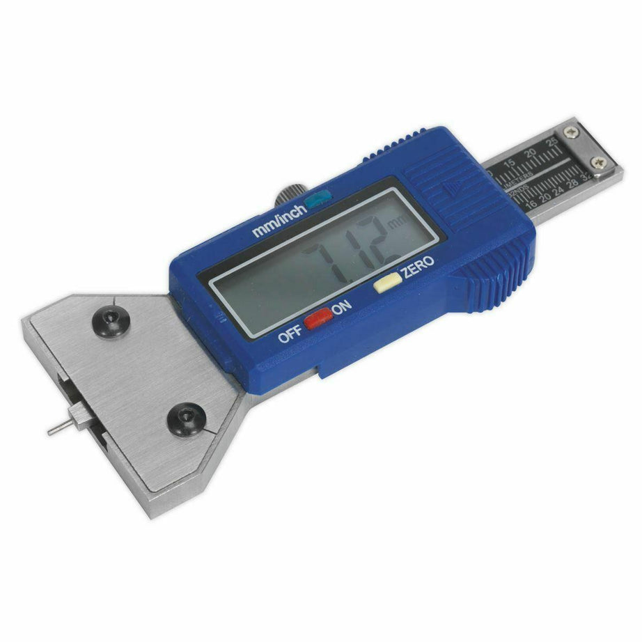 Sealey Digital Tyre Tread Depth Gauge - Pin Tip