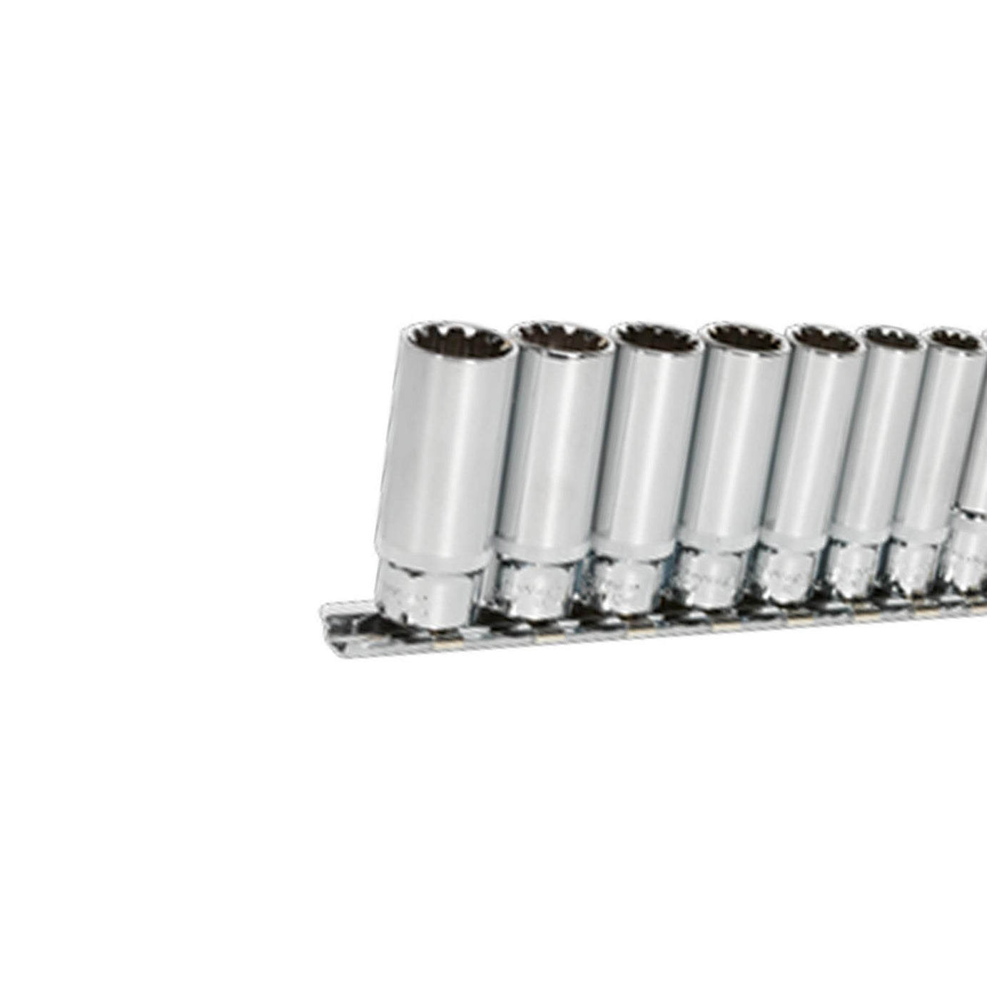 Sealey Socket Set 13pc Deep 1/4"Sq Drive Total Drive