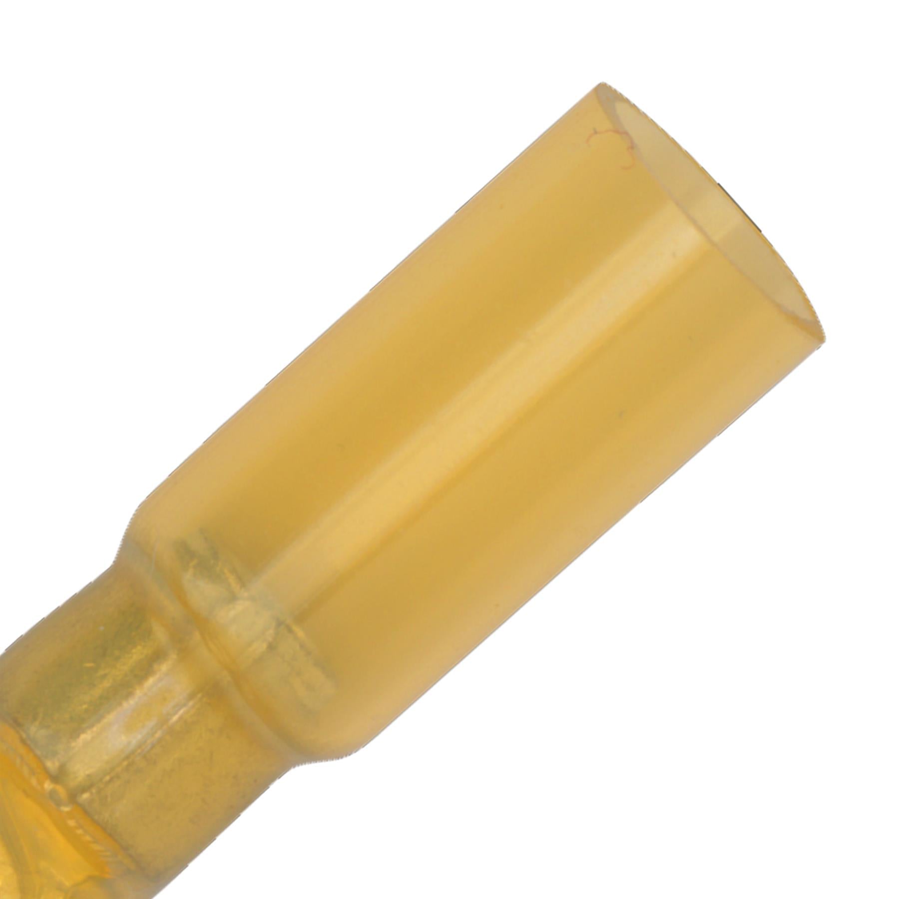 Heat Shrink Ring Terminal 6.4mm Yellow Pack of 25 Sealey