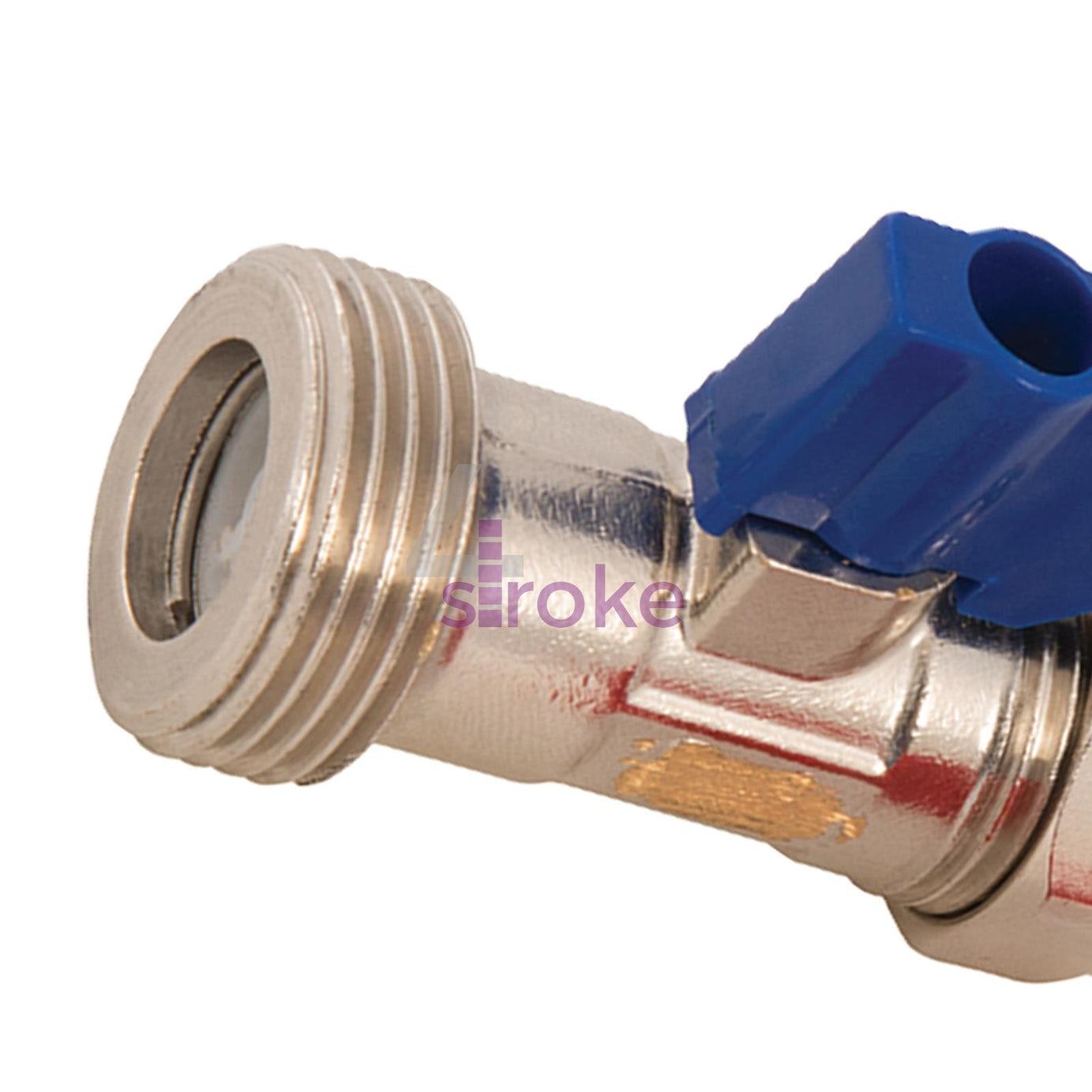 Washing Machine/Dishwasher Valve Hot/Cold Water C/P Vavle Tap Wras Approved 2Pc