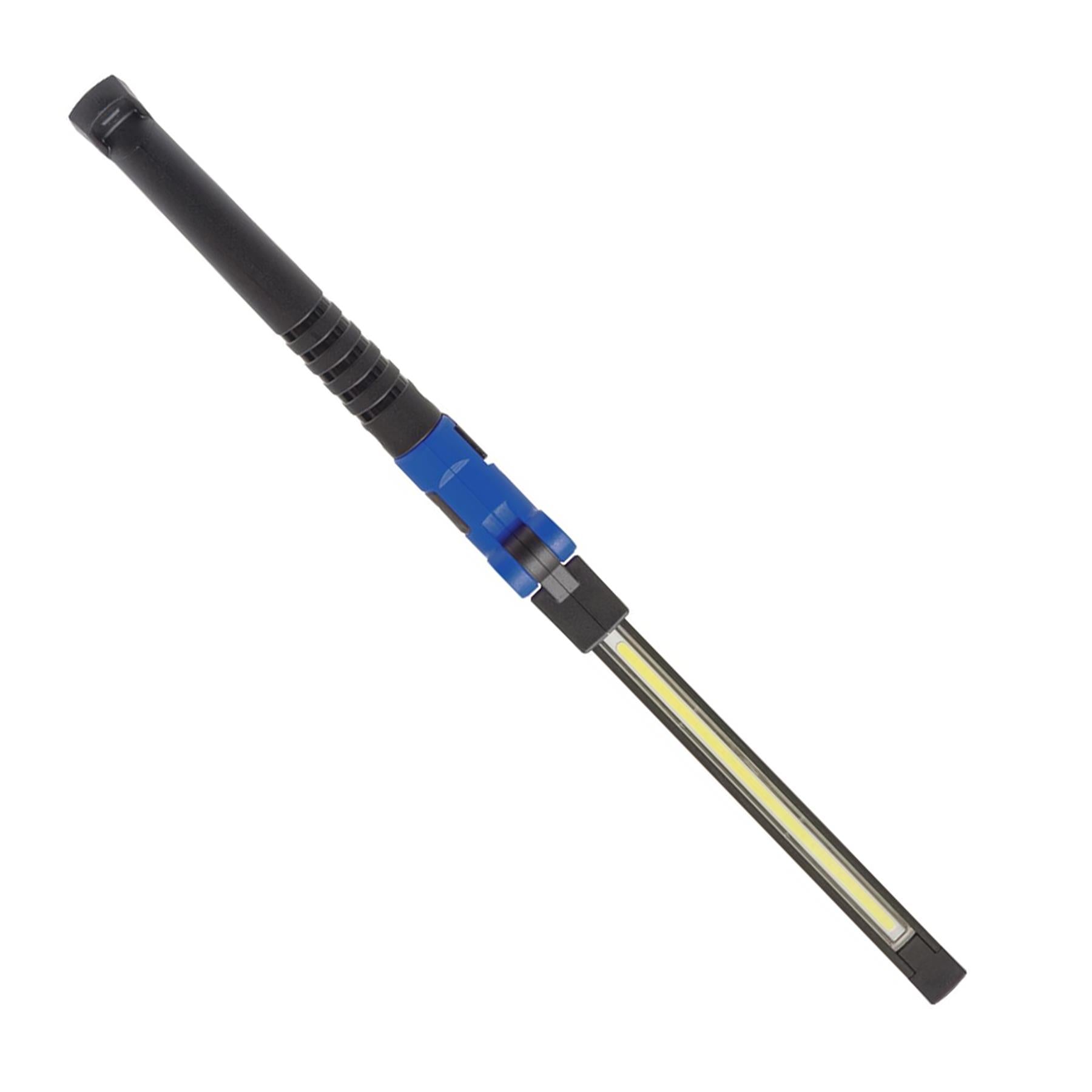 Sealey R/Charge Slim Folding Pocket Light 2 COB & 1 SMD LED - Blue