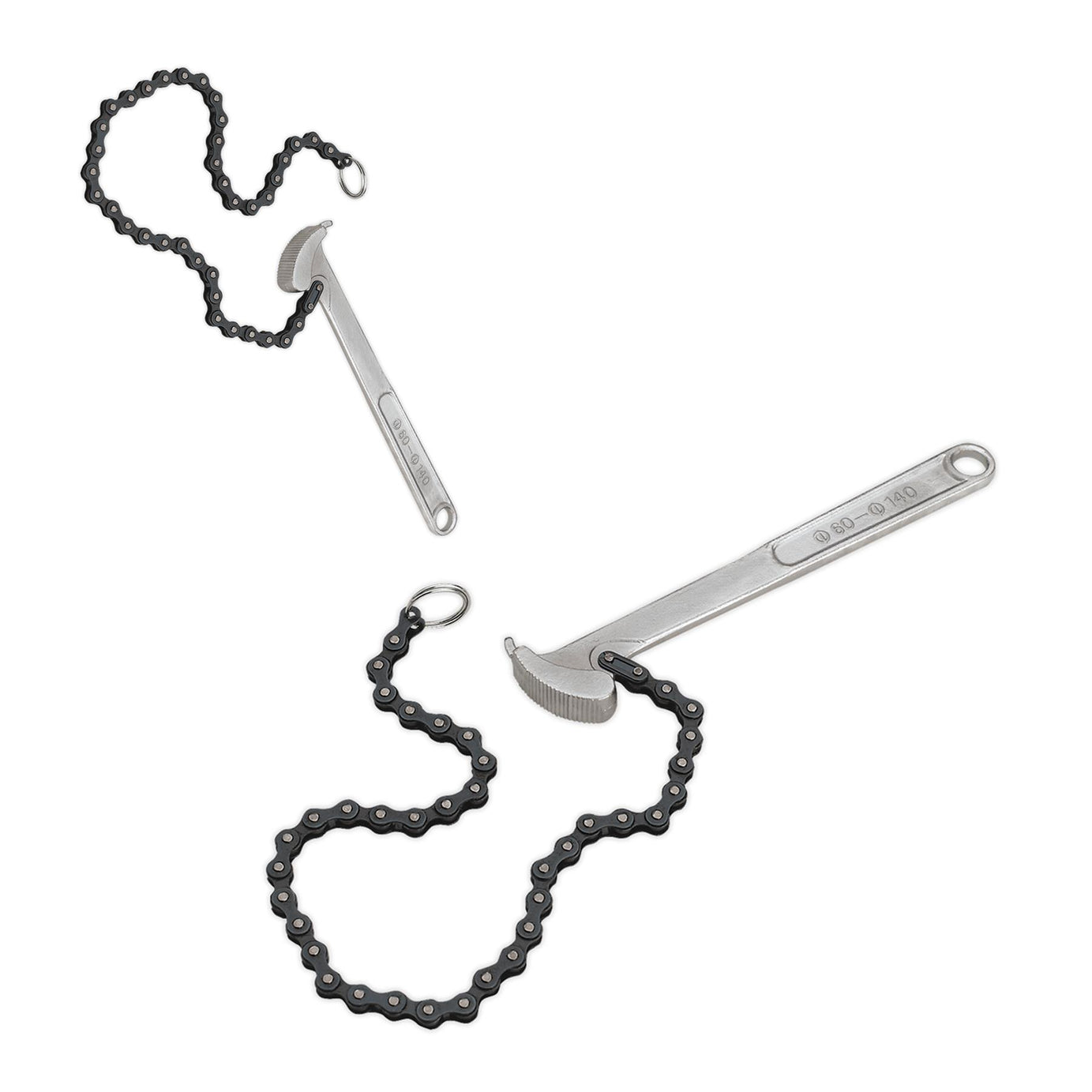 Sealey Oil Filter Chain Wrench Ø60-140mm Capacity
