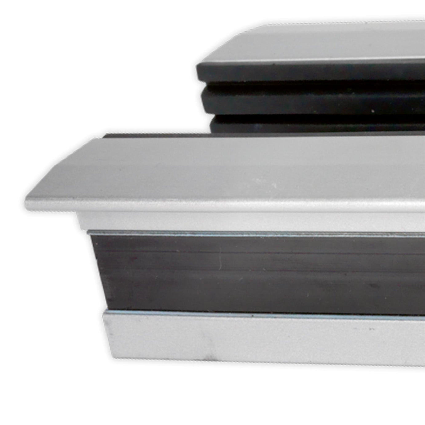 Soft Jaws for Vices -clamping 100mm  Aluminium body with soft rubber Sealey