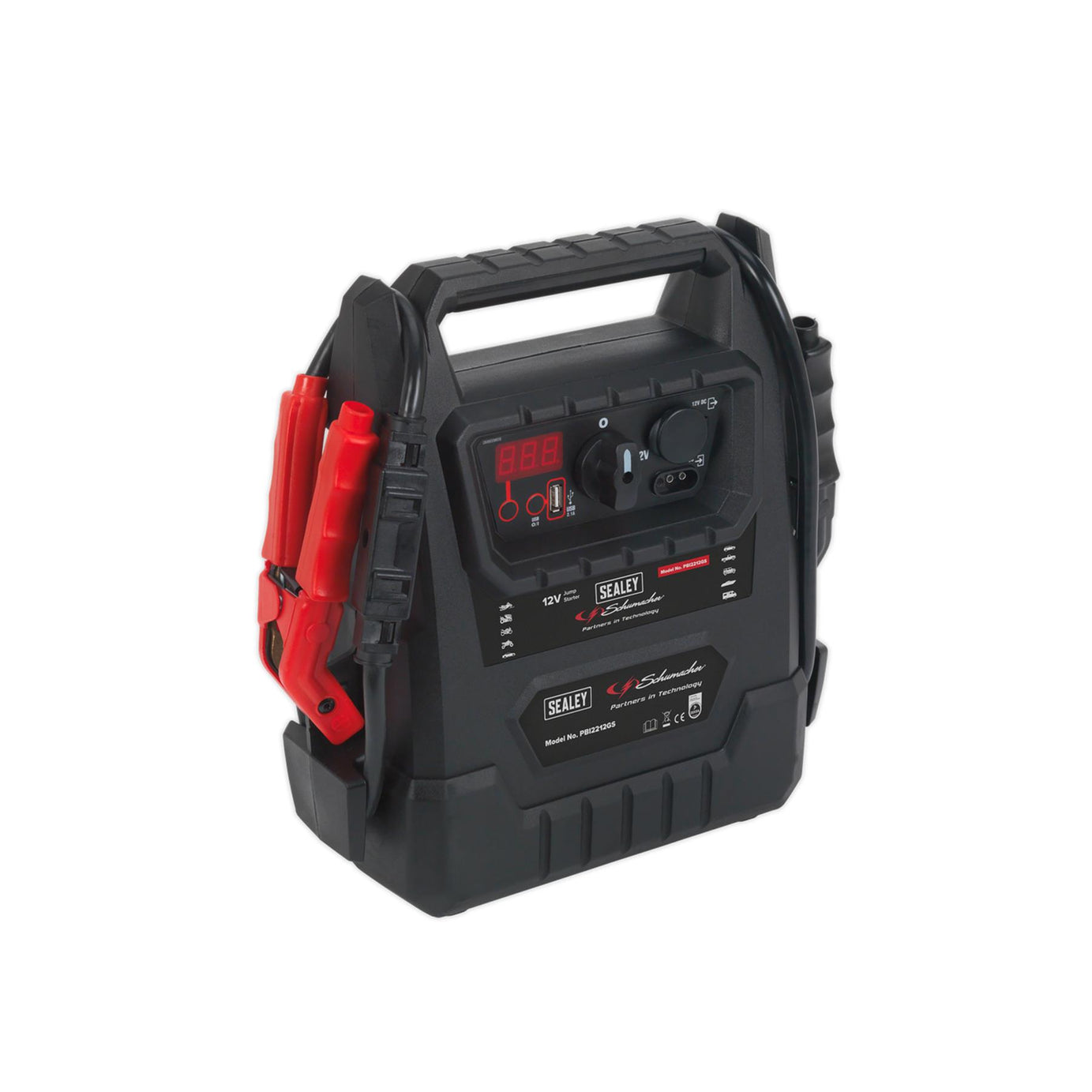 Sealey Schumacher RoadStart Emergency Jump Starter 12V 2300A DEKRA
