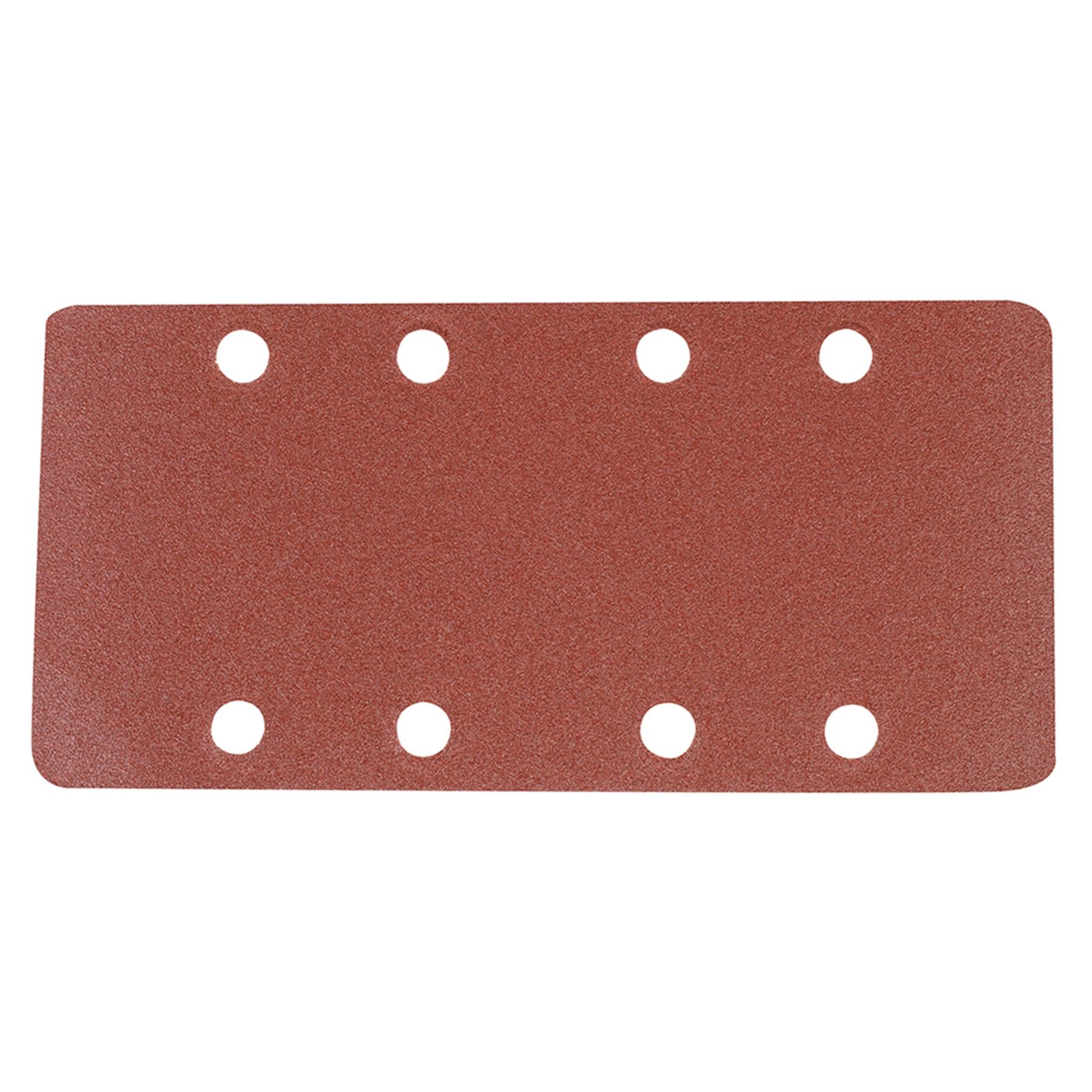 1/3 Punched Sanding Sheets Assorted Grit 60 80 120 240 Aluminium Oxide 40Pk