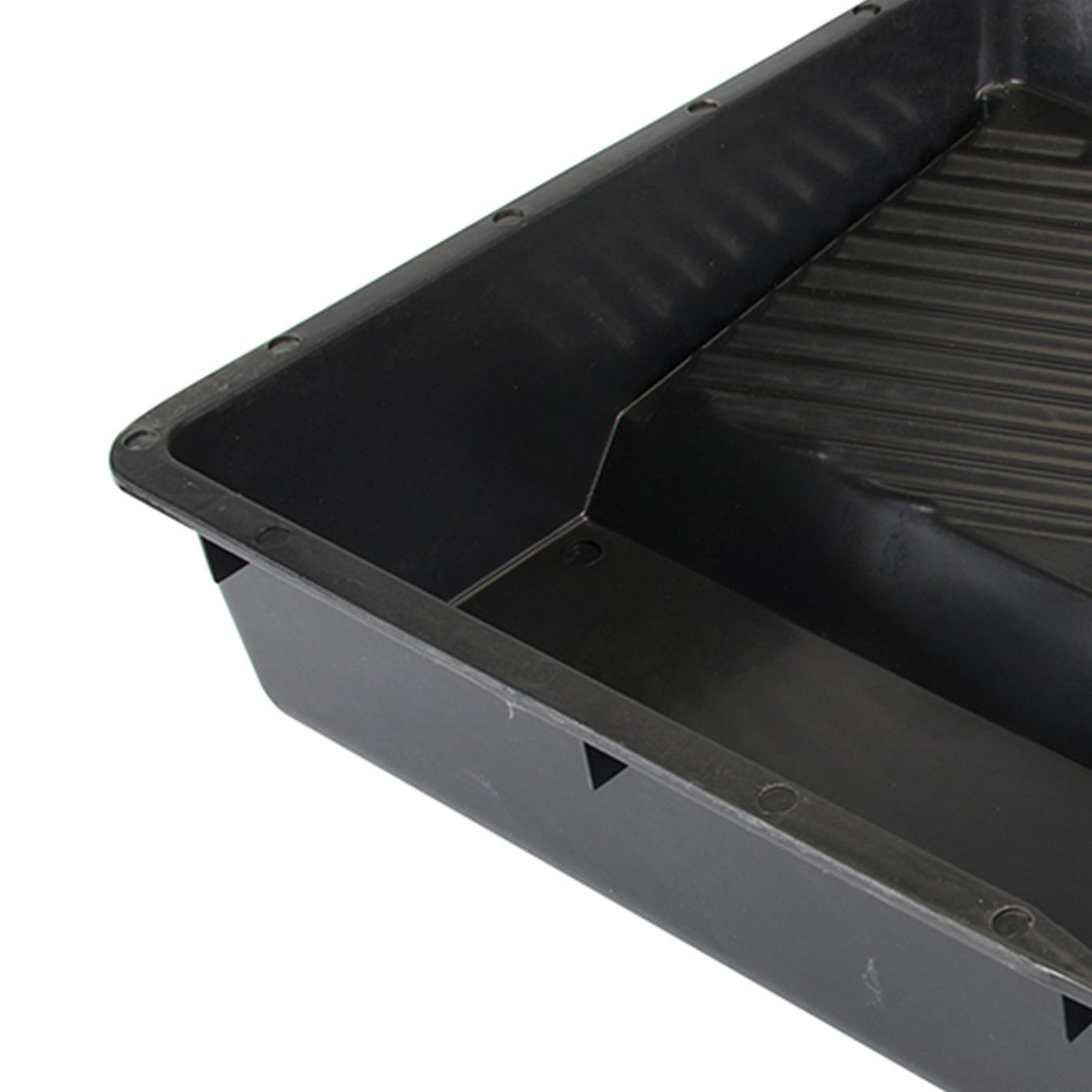 Durable Black Polypropylene Roller Tray Oil & Water Paints Textured Based Tray