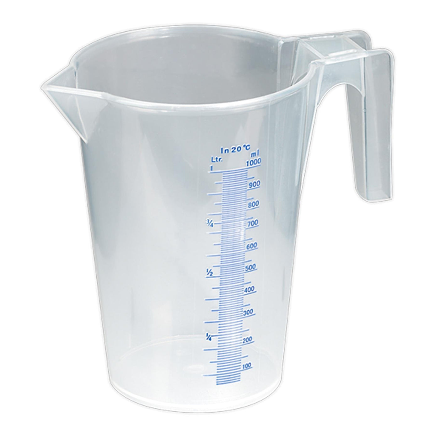 Sealey Measuring Jug Translucent 1L