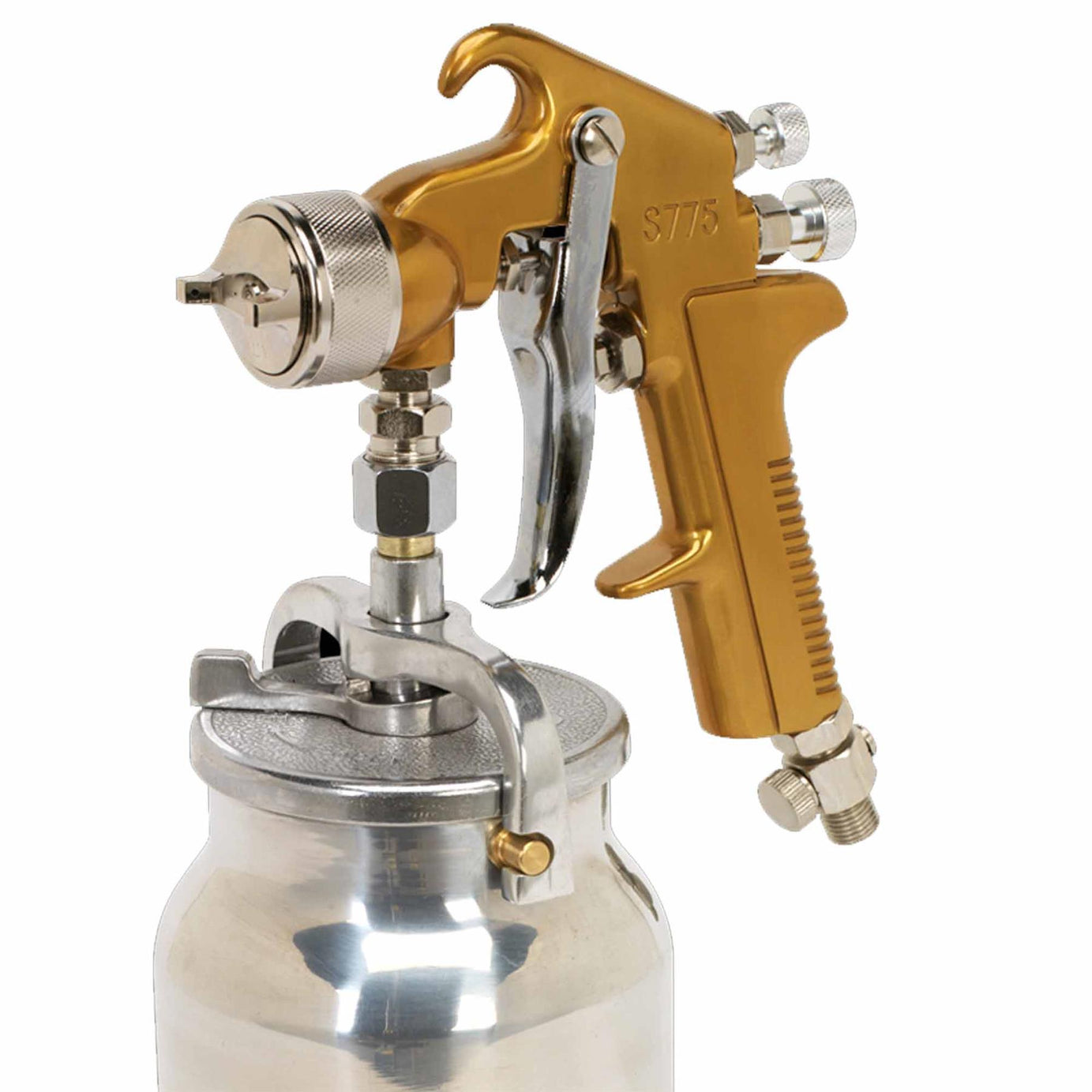 Sealey Spray Gun Suction Feed Siegen Brand 1.7mm Set-Up
