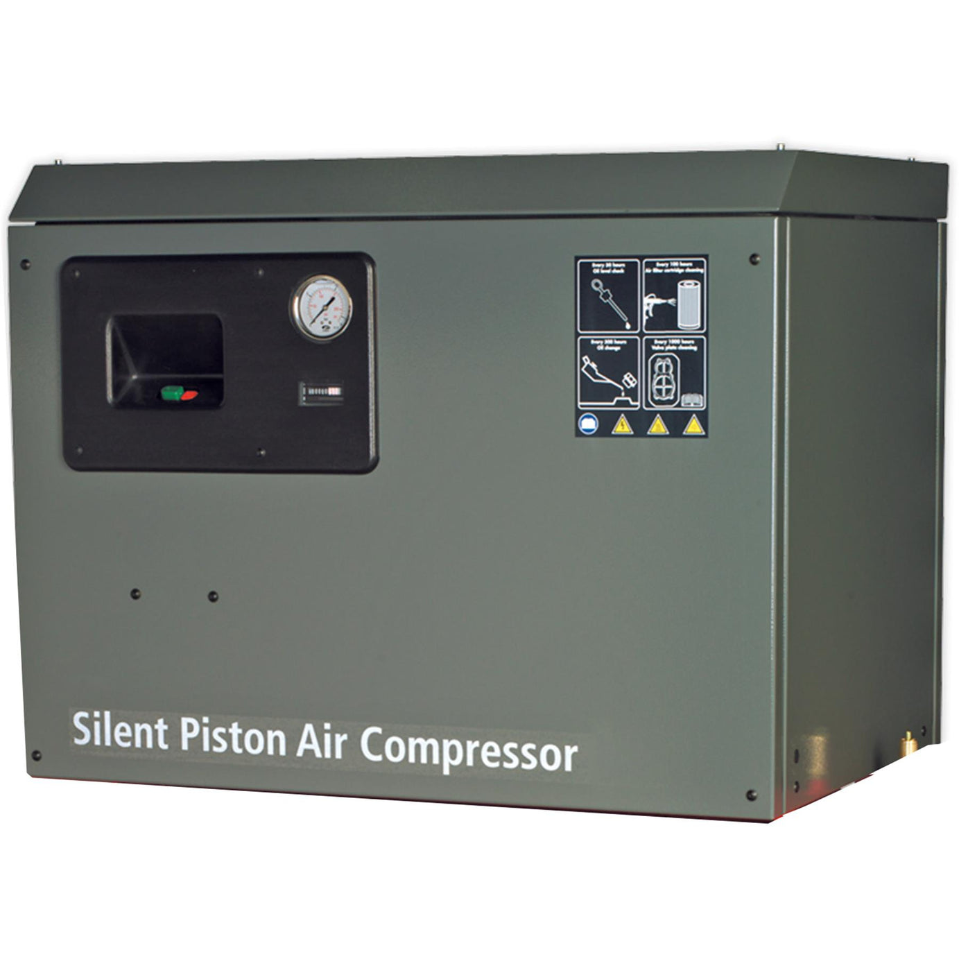 Sealey Compressor 270L Belt Drive 7.5hp 3ph 2-Stage Low Noise