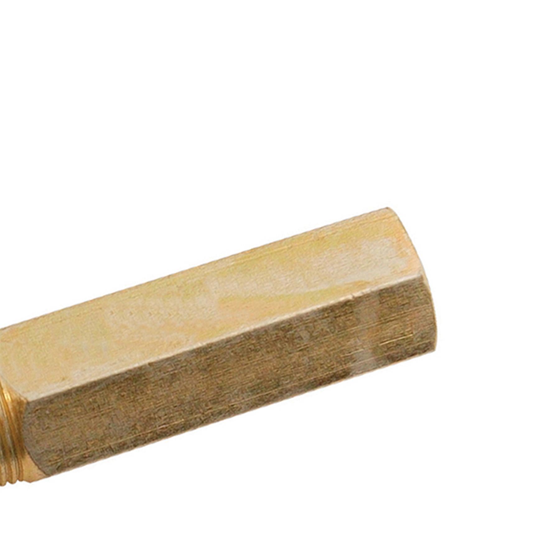 Left-Hand Threaded Tapered Spindle 12.7mm (1/2") For Use With Buffing