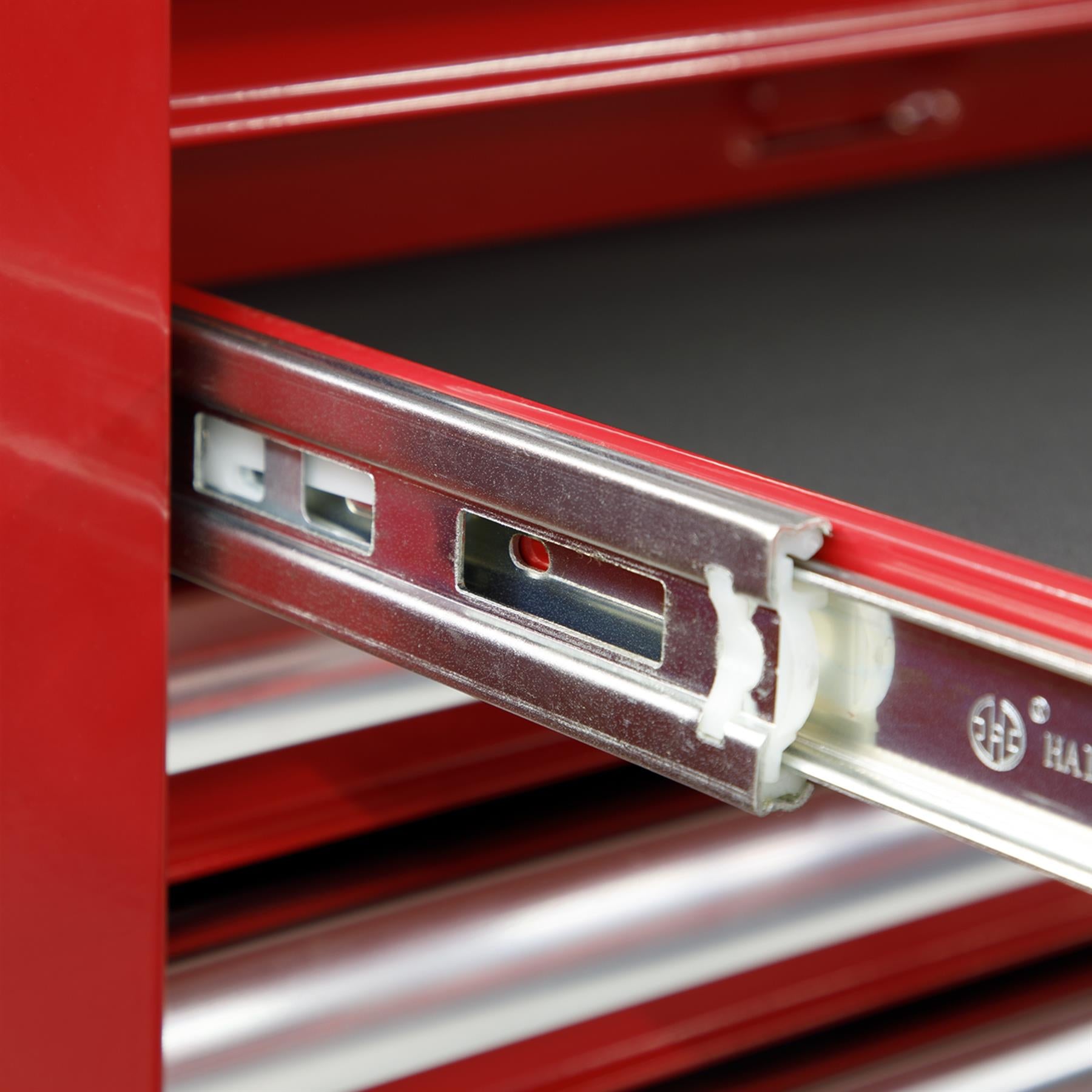 Sealey Mid-Box 3 Drawer with Ball Bearing Slides - Red