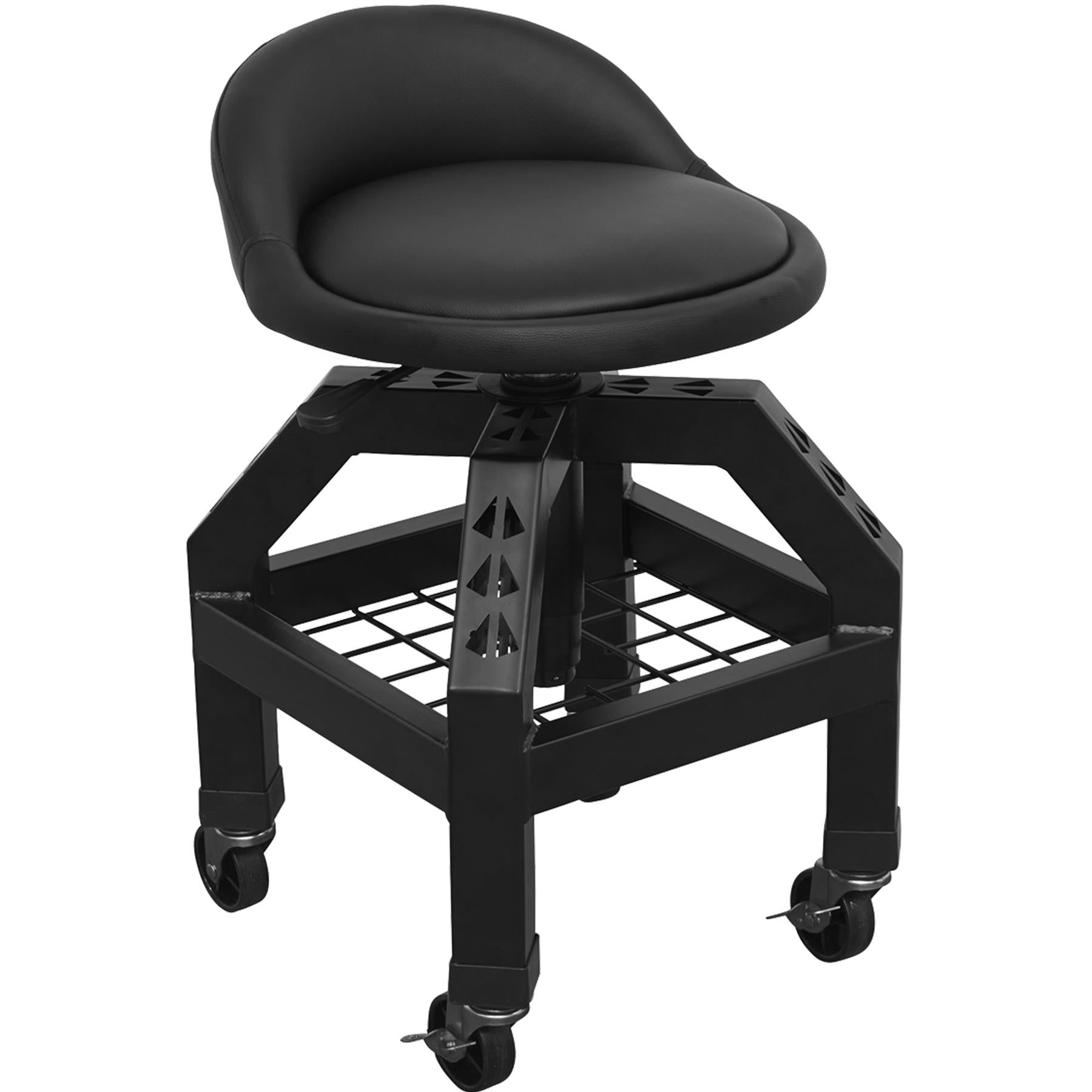 Sealey Creeper Stool Pneumatic w/ Adj. Ht. Swivel Seat & Back Rest