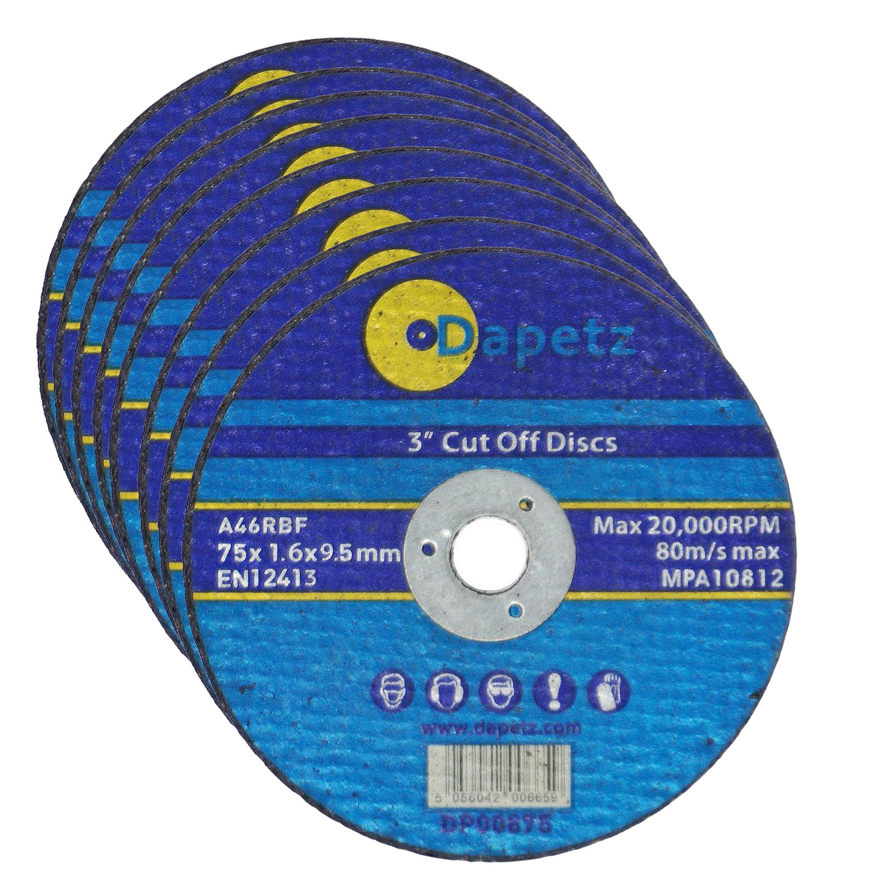 Metal Cutting Cut Off Discs 9.5mm