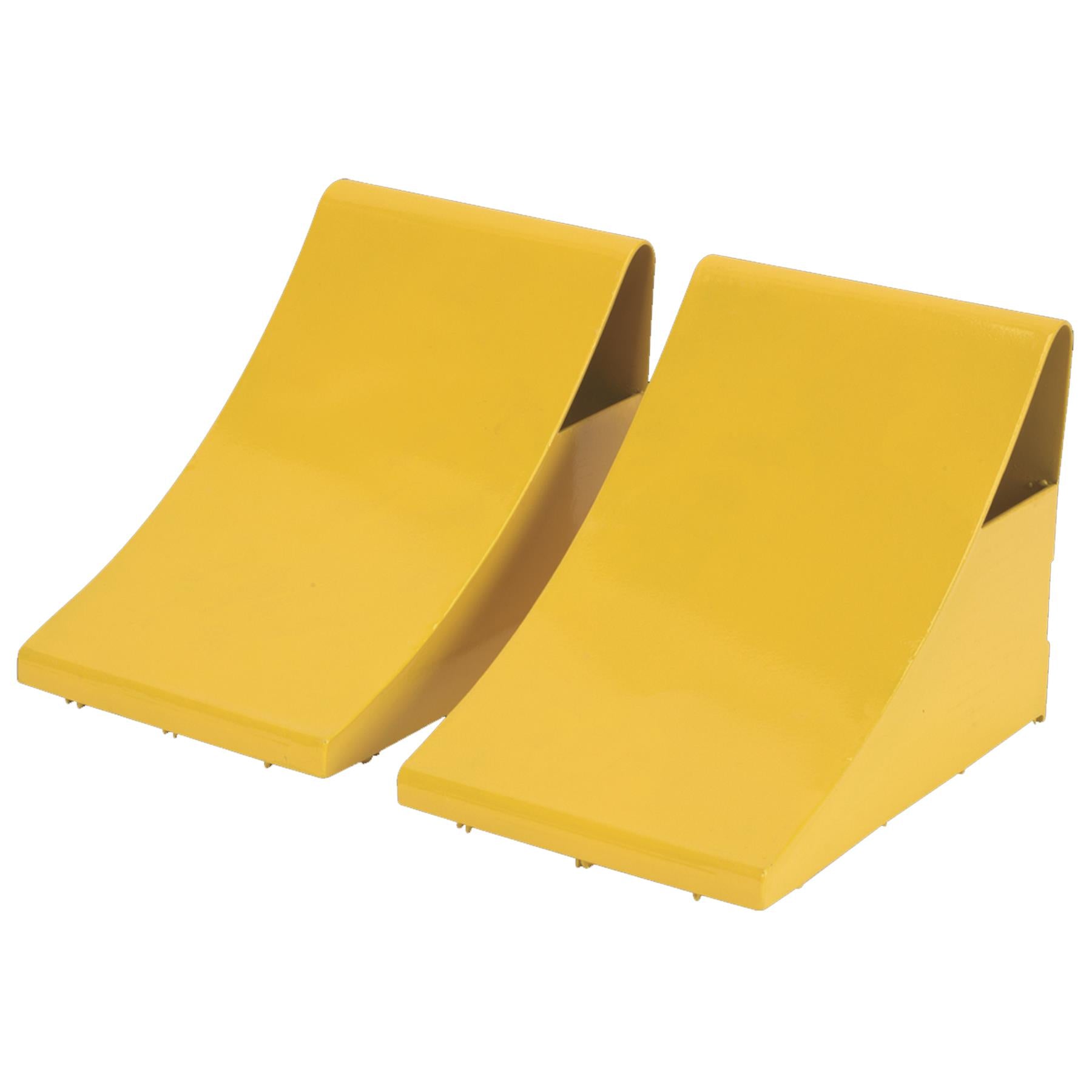 Sealey Heavy-Duty Steel Wheel Chocks 4kg - Pair