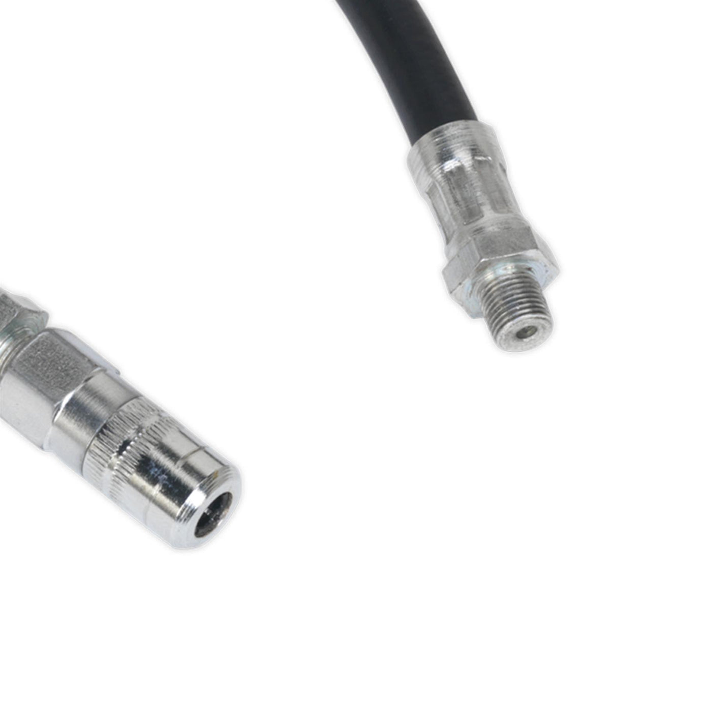 Sealey Rubber Del Hose with 4-Jaw Connector Flex 300mm 1/8"BSP Gas