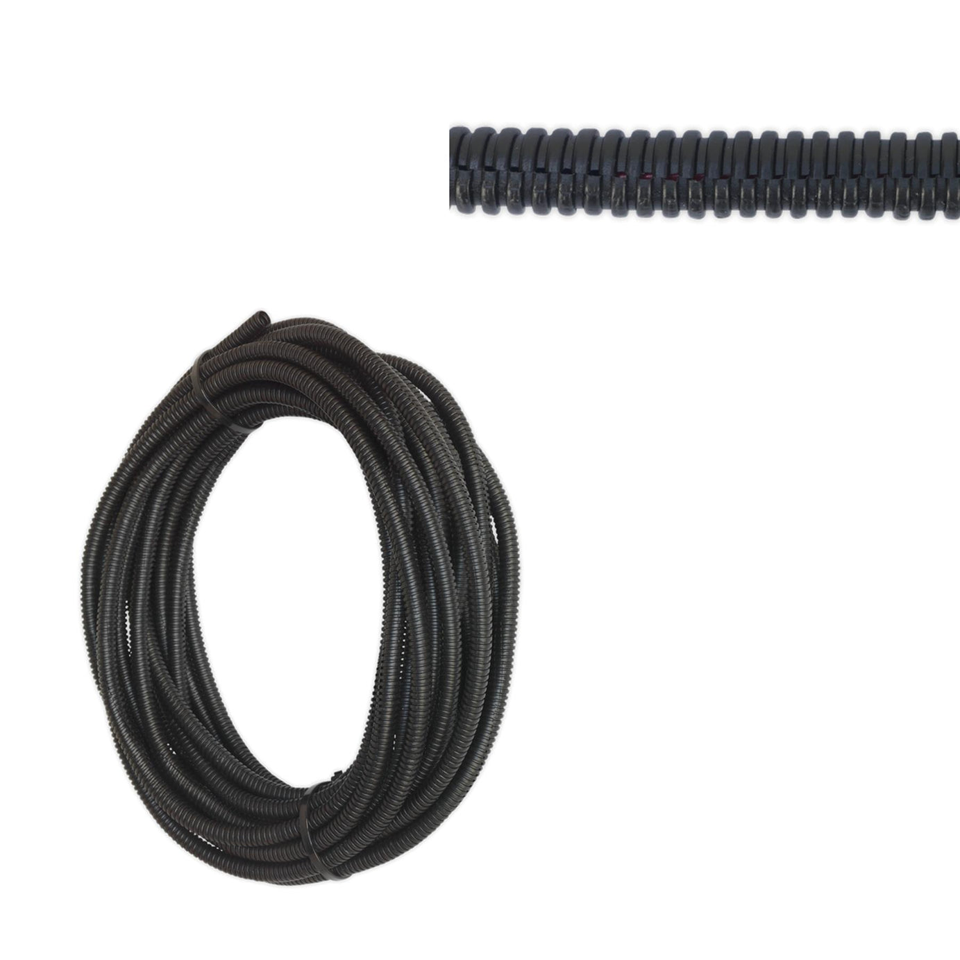 Sealey Convoluted Cable Sleeving Split �7-10mm 10m