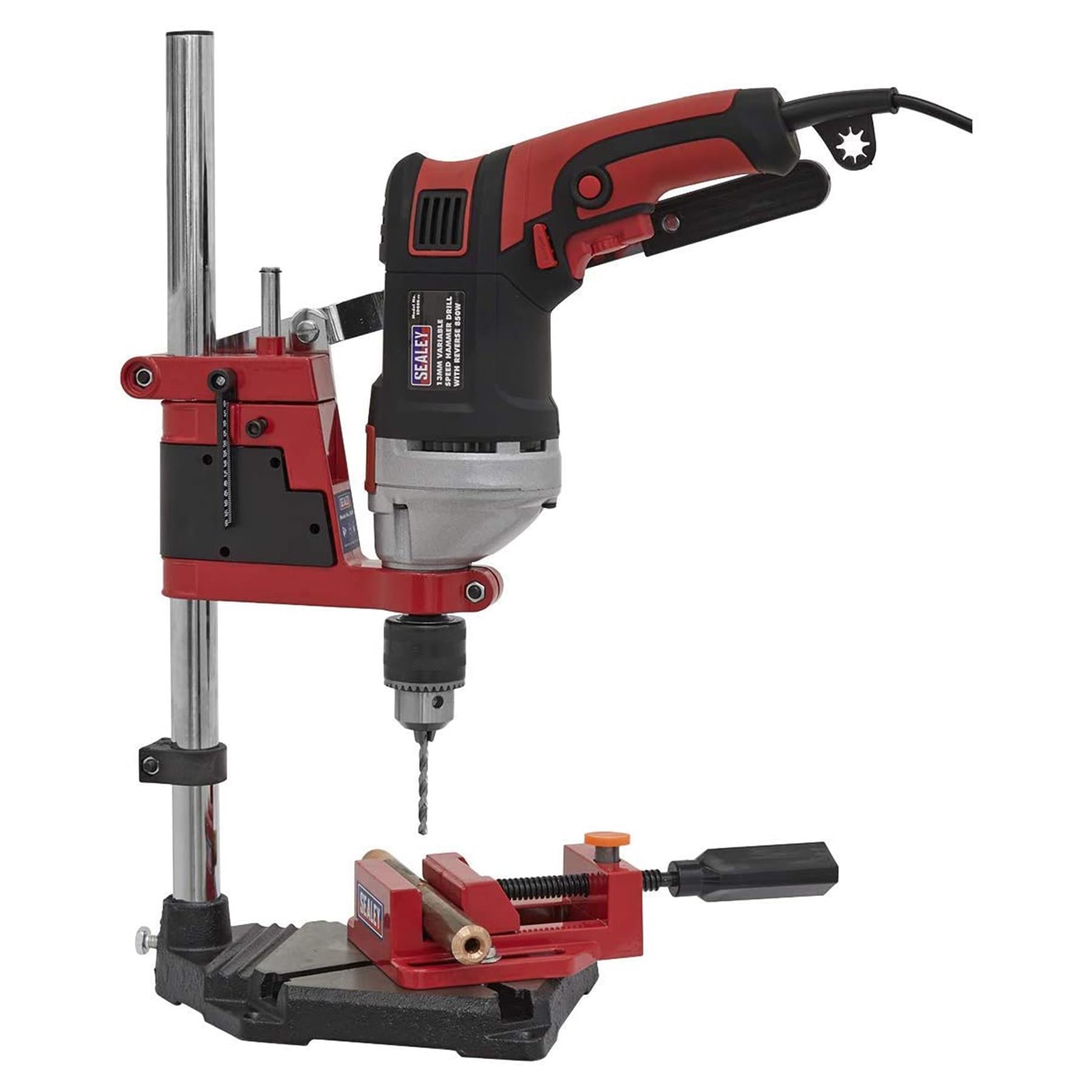 Sealey Drill Stand with Cast Iron Base 500mm & 65mm Vice