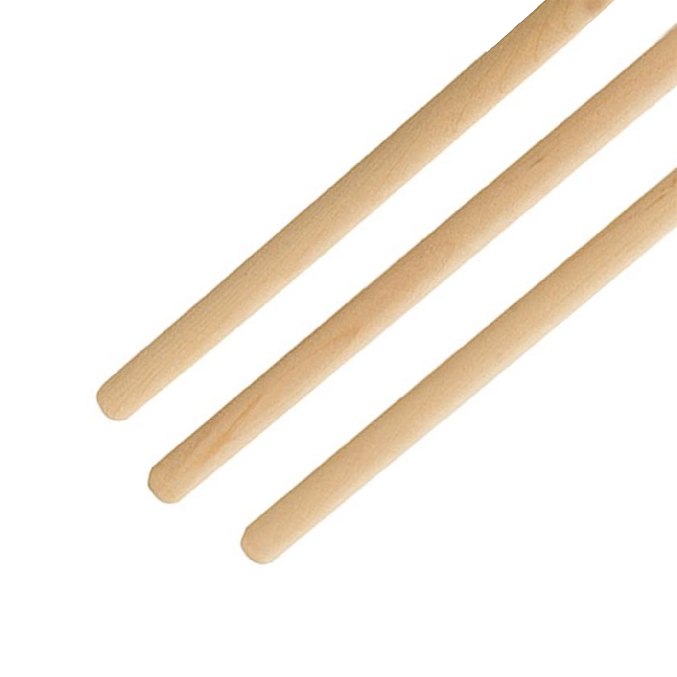 Flux Brushes 3pk Wooden Handle Durable Aluminium Ferrules Wooden Handle